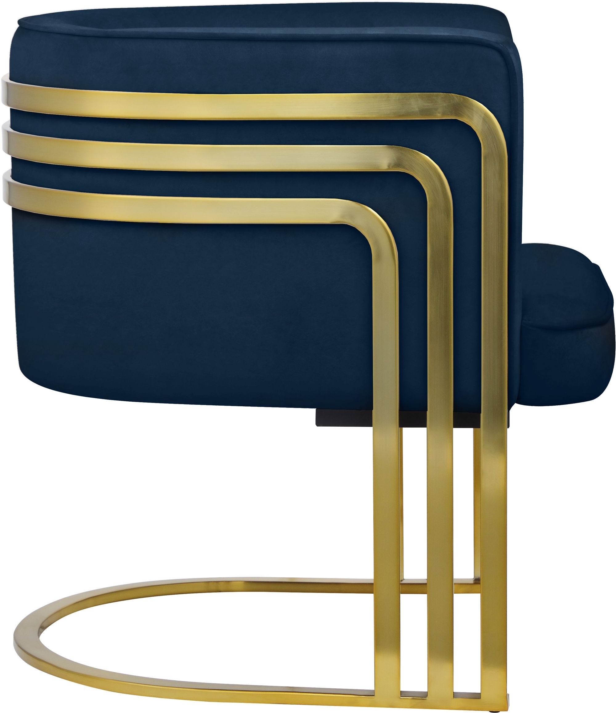 Rays Velvet Accent Chair