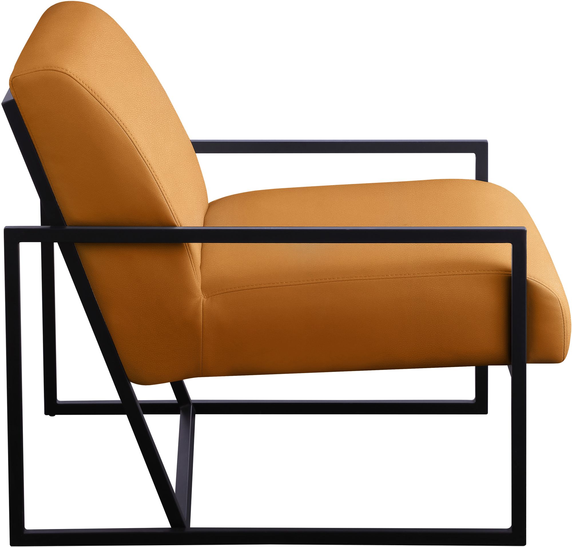 Industry Faux Leather Accent Chair