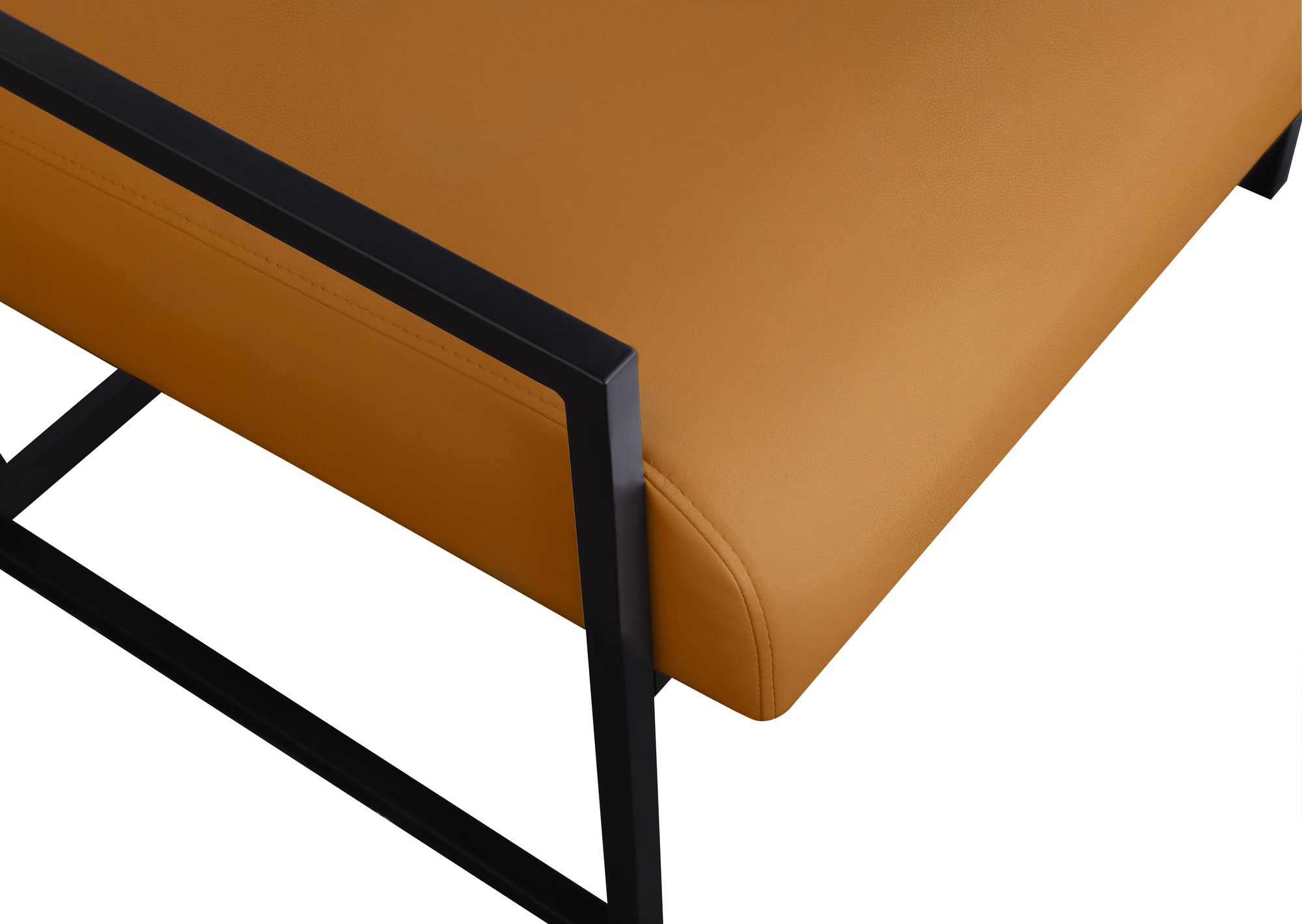 Industry Faux Leather Accent Chair