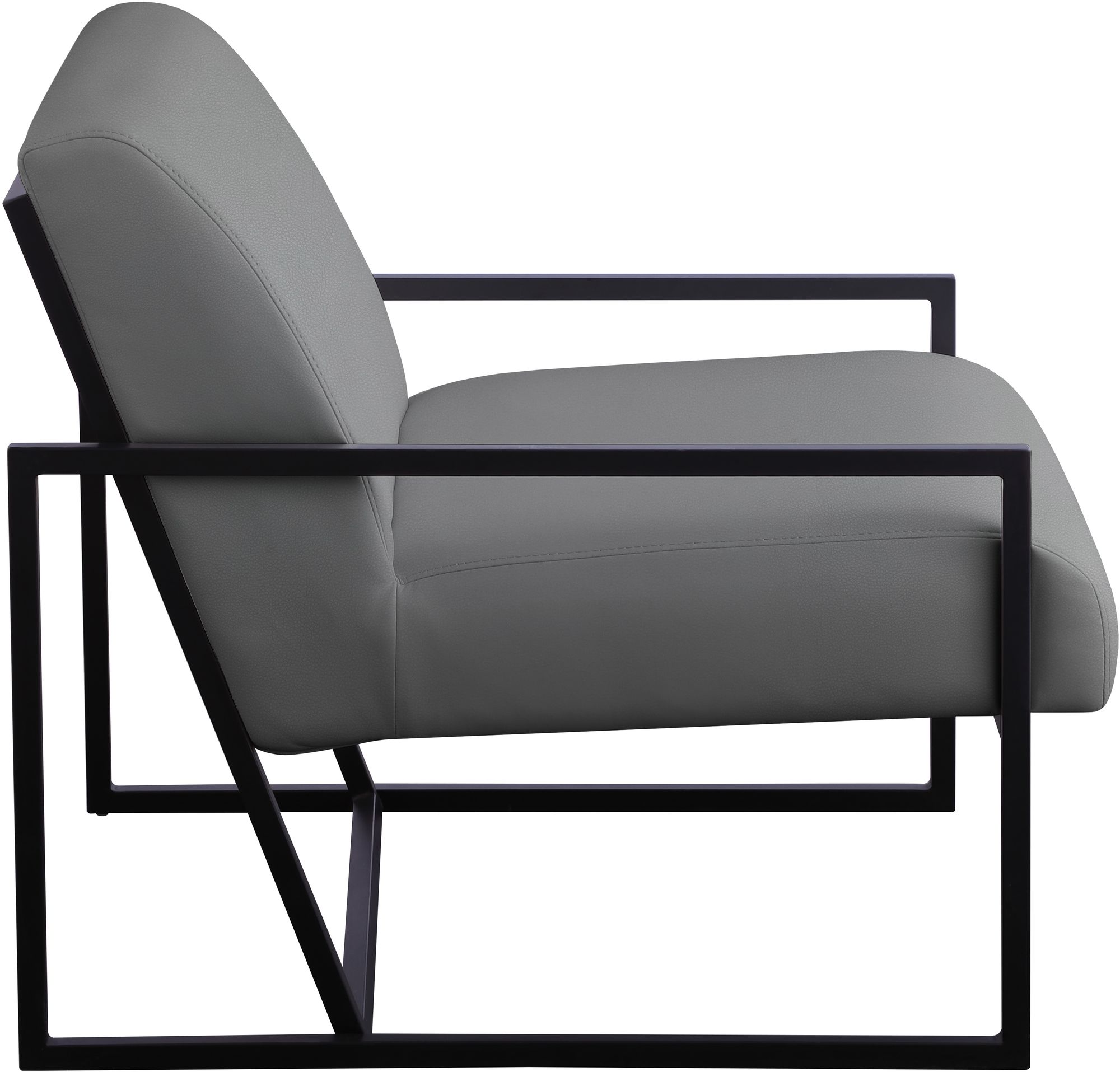 Industry Faux Leather Accent Chair