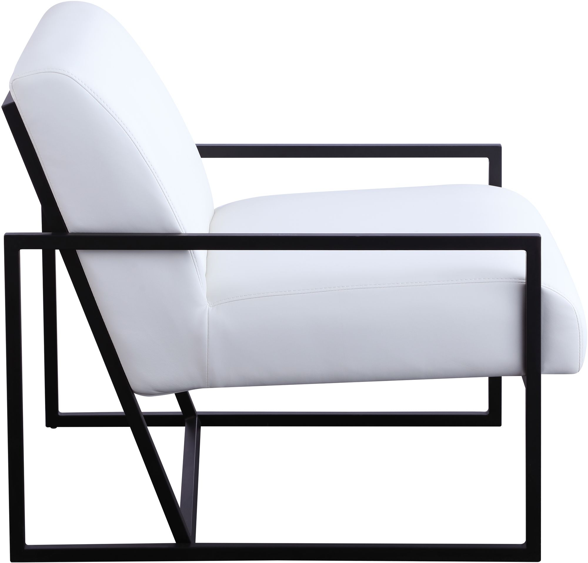 Industry Faux Leather Accent Chair