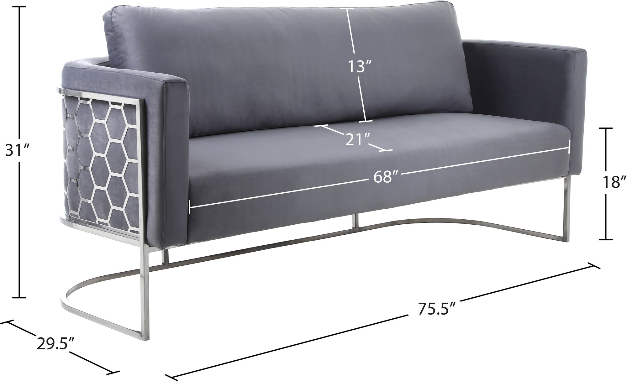Casa Velvet Sofa