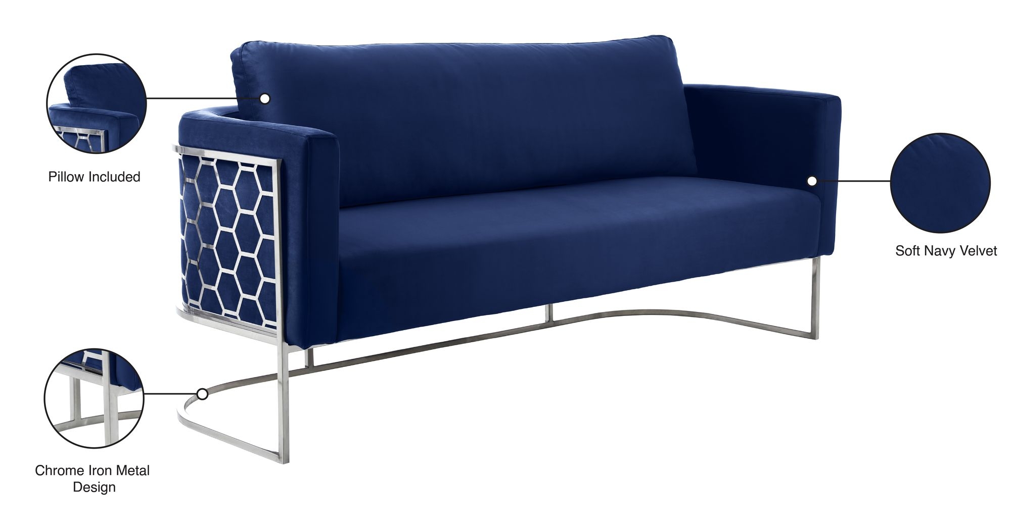 Casa Velvet Sofa