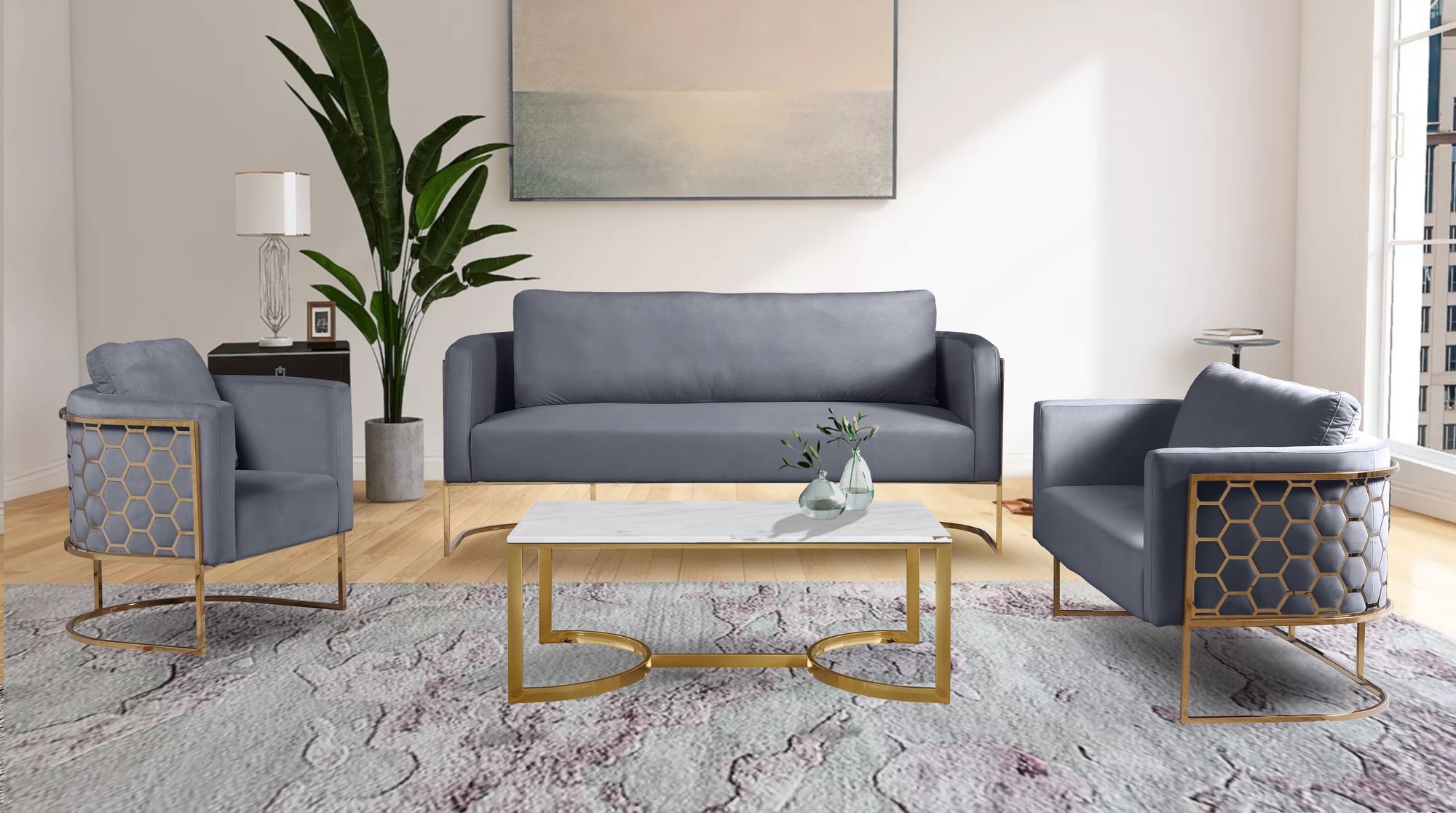 Casa Velvet Sofa