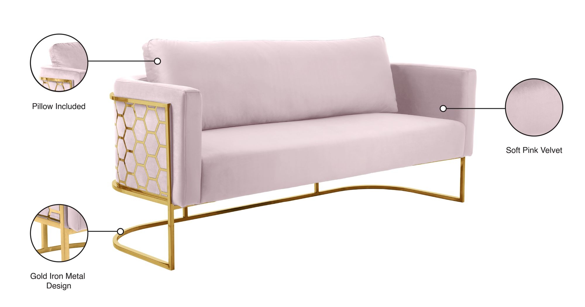 Casa Velvet Sofa