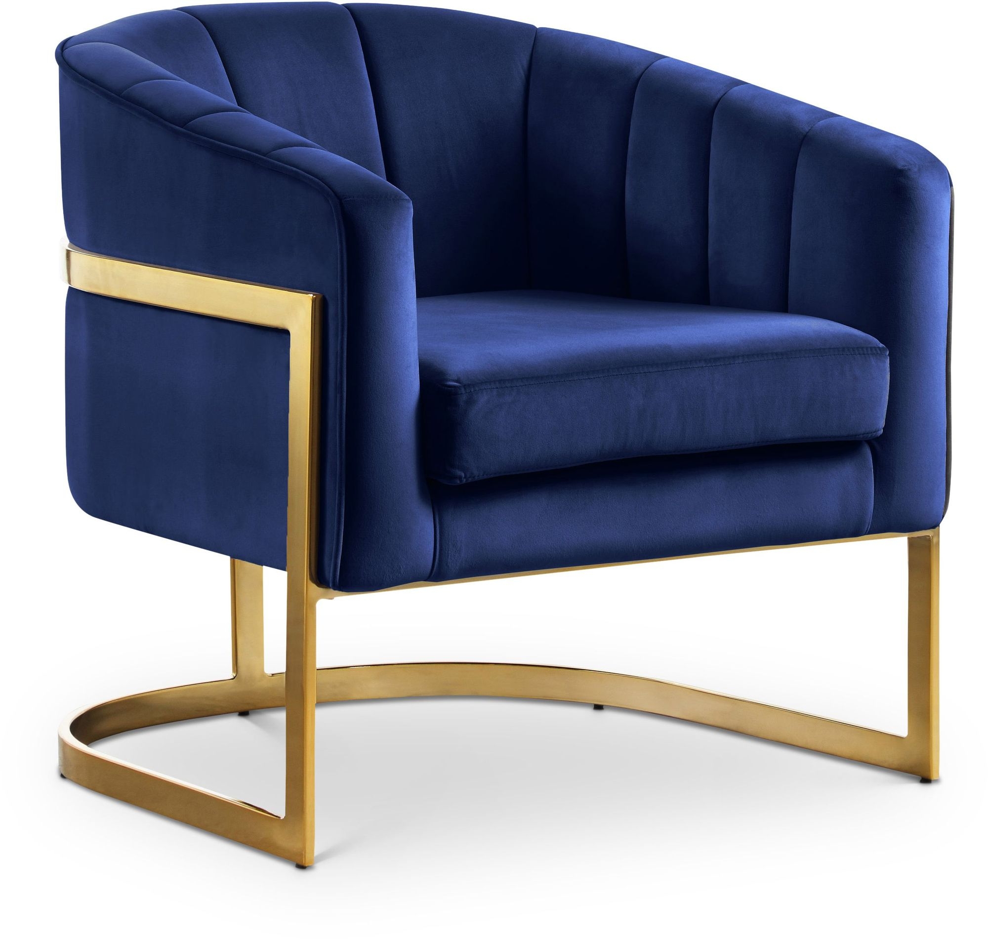 Carter Velvet Accent Chair