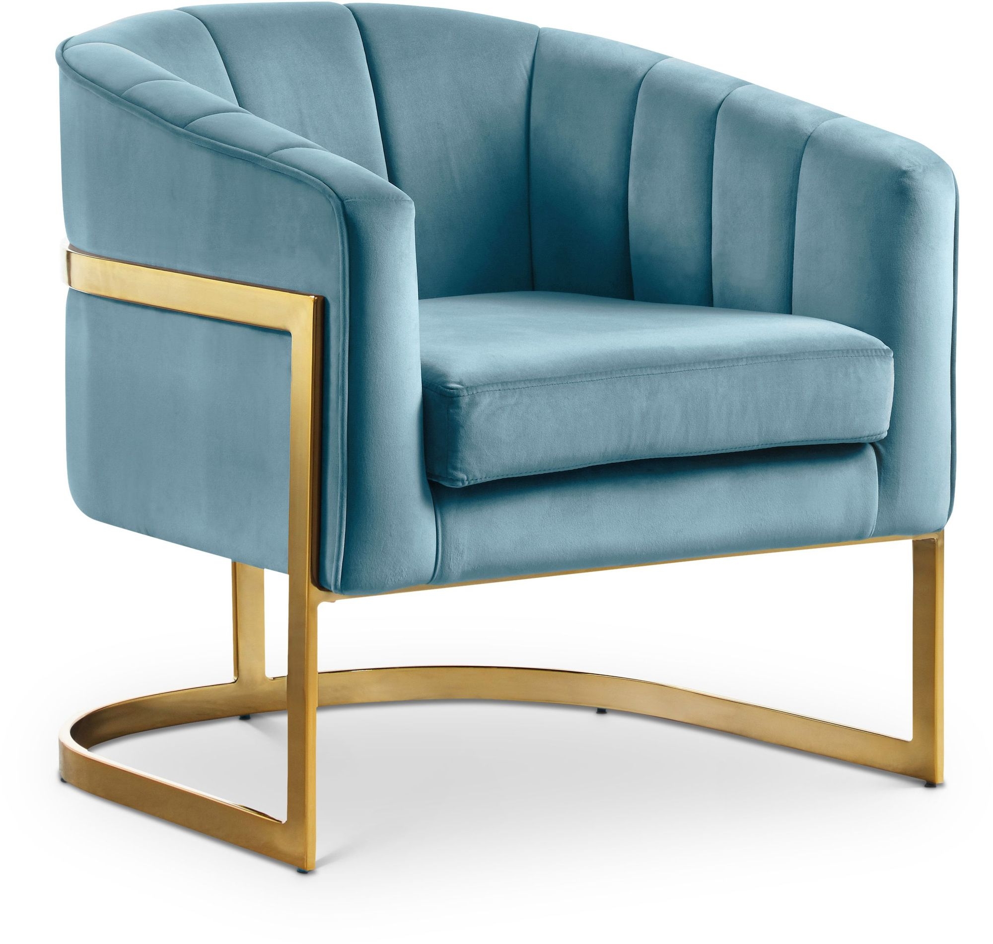 Carter Velvet Accent Chair