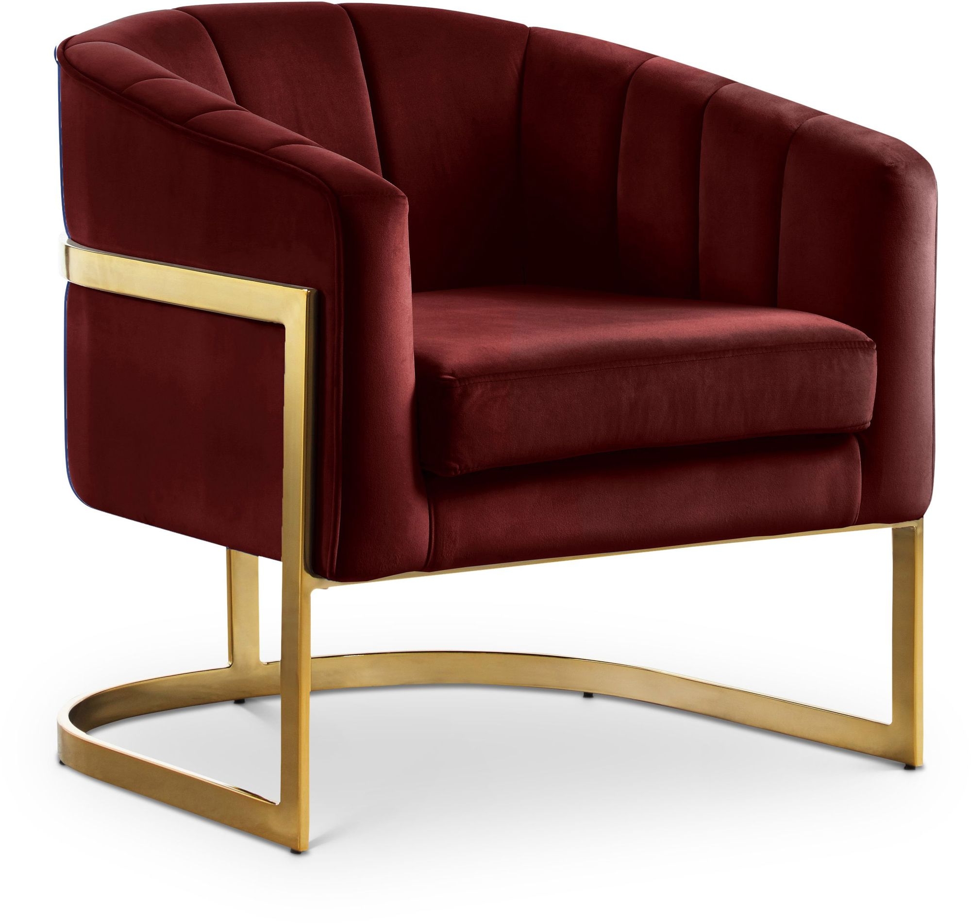 Carter Velvet Accent Chair