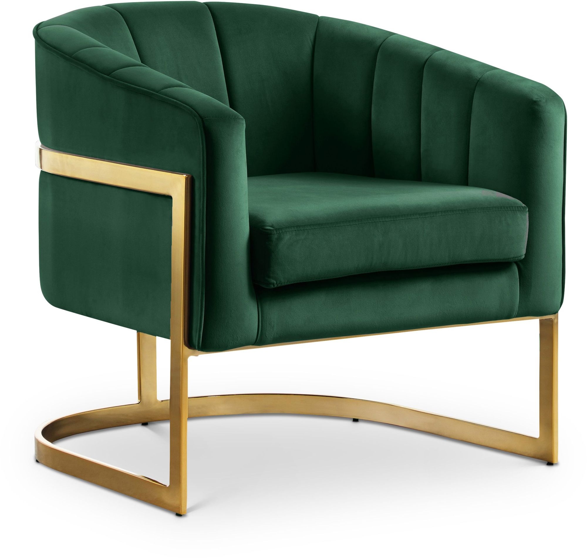 Carter Velvet Accent Chair
