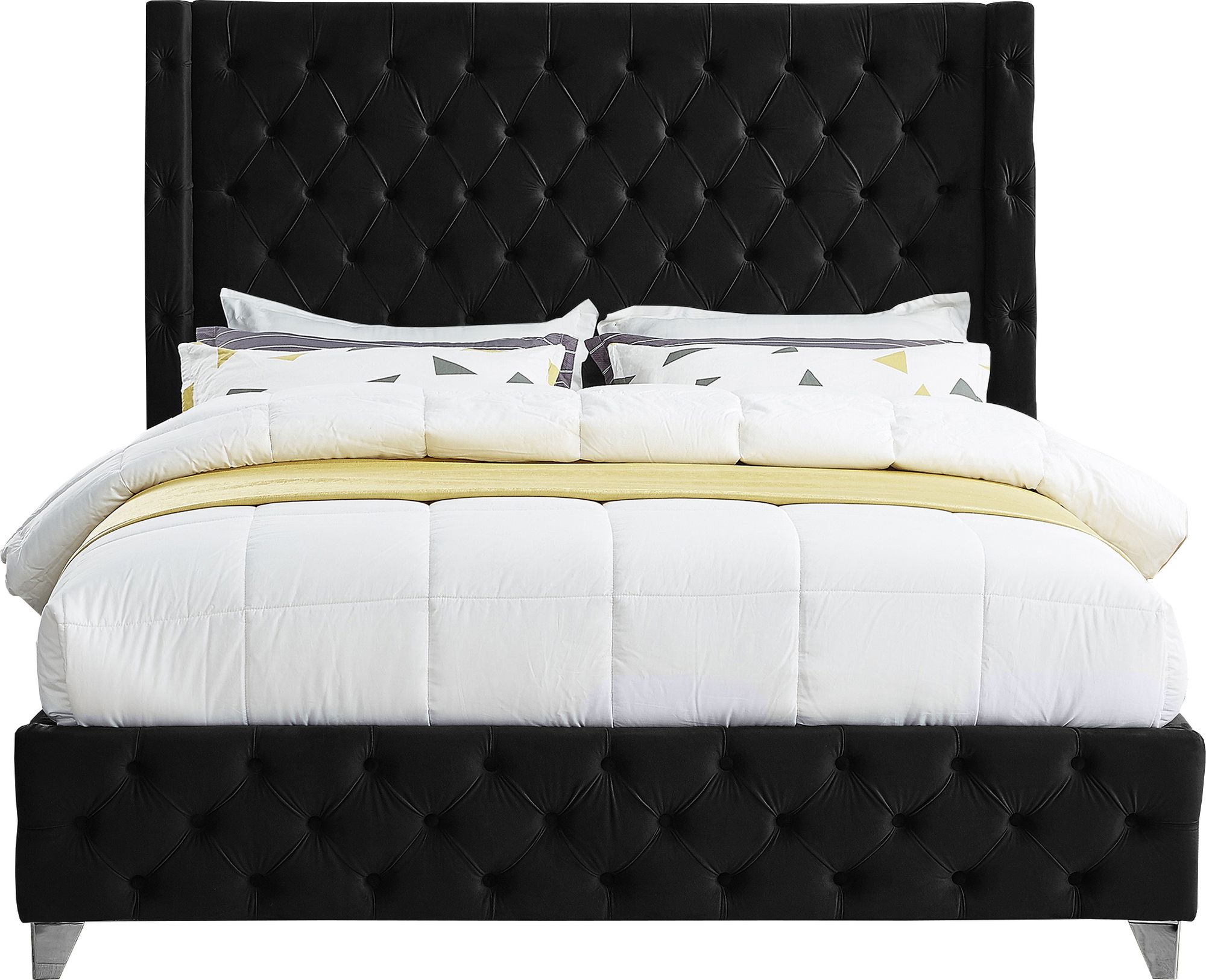 Savan Velvet Full Size Bed