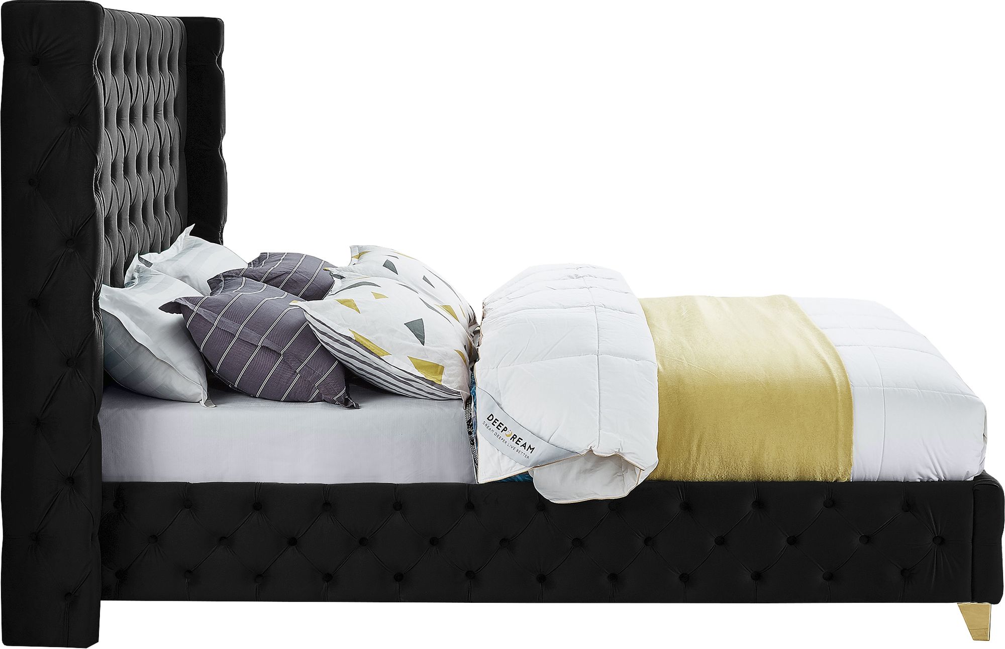 Savan Velvet Bed