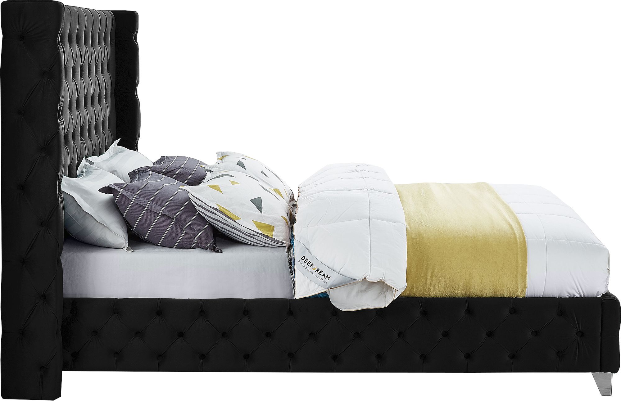 Savan Velvet Bed