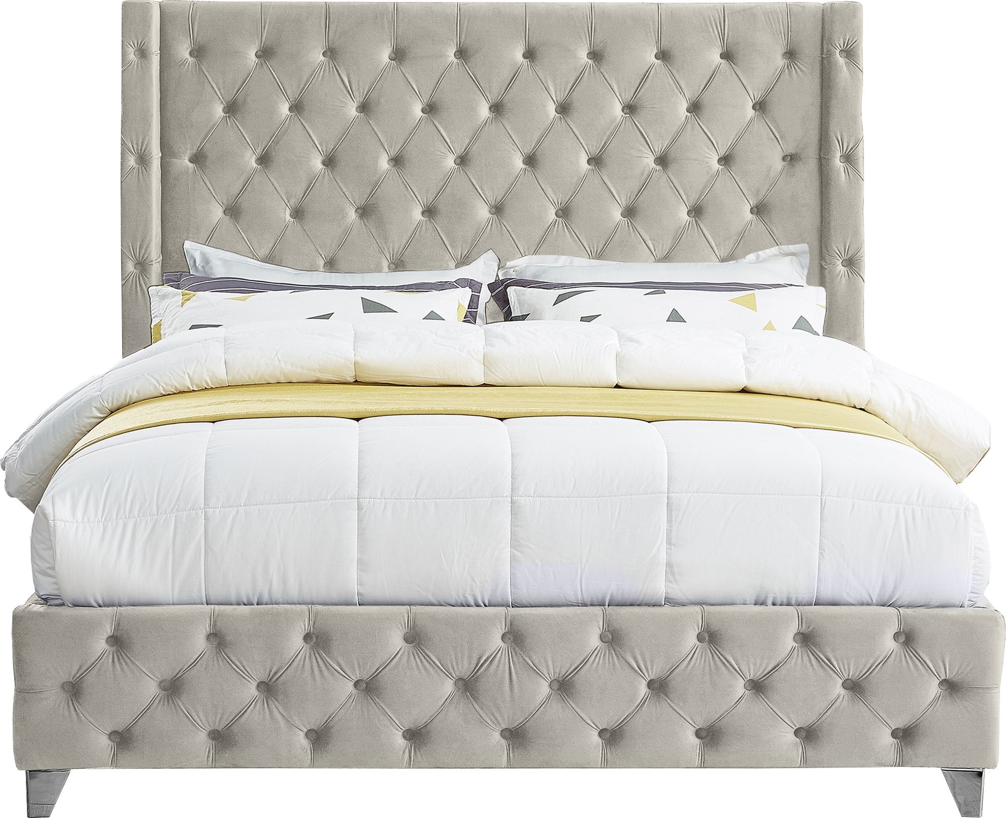 Savan Velvet Bed