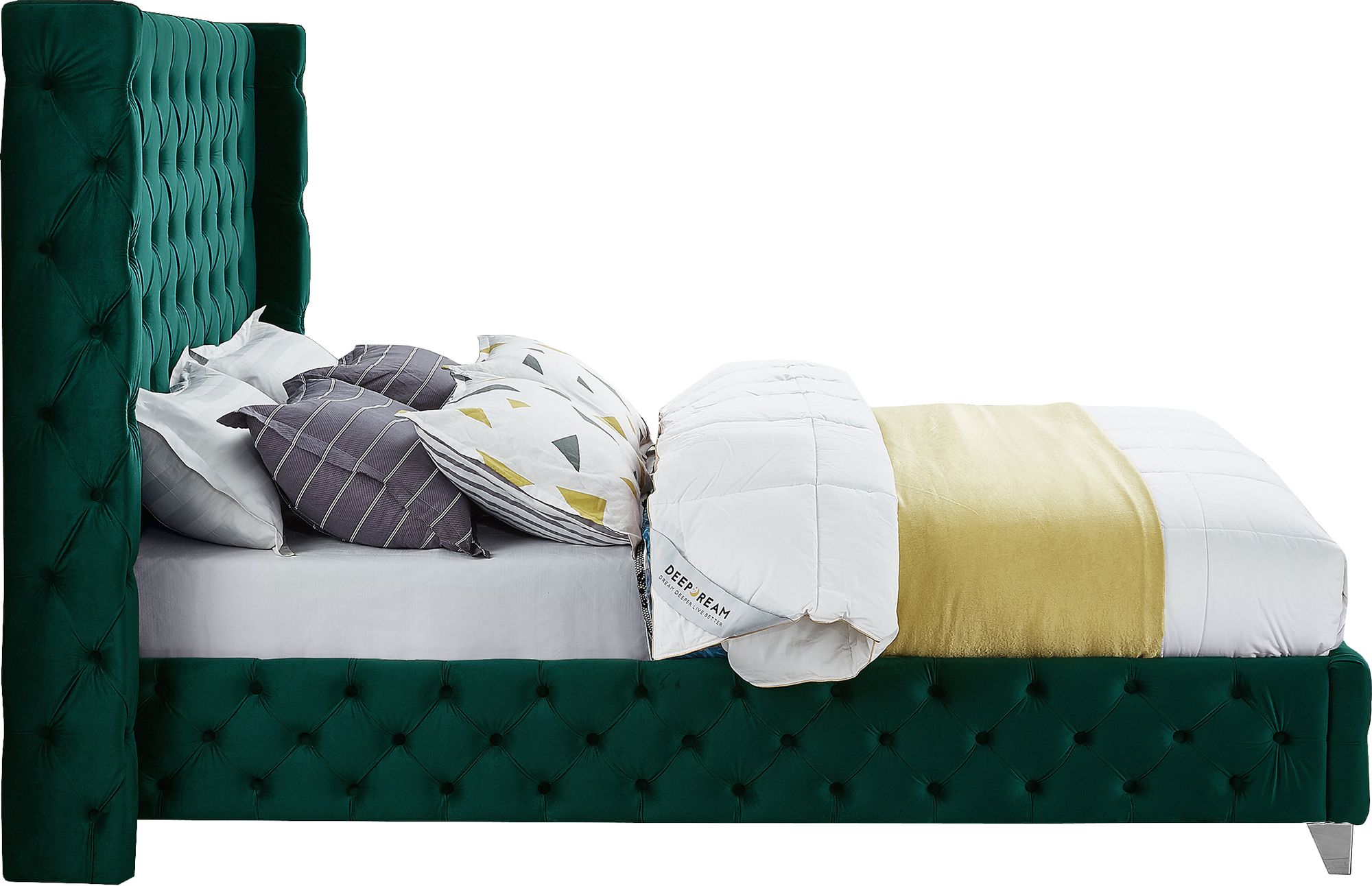 Savan Velvet Full Size Bed