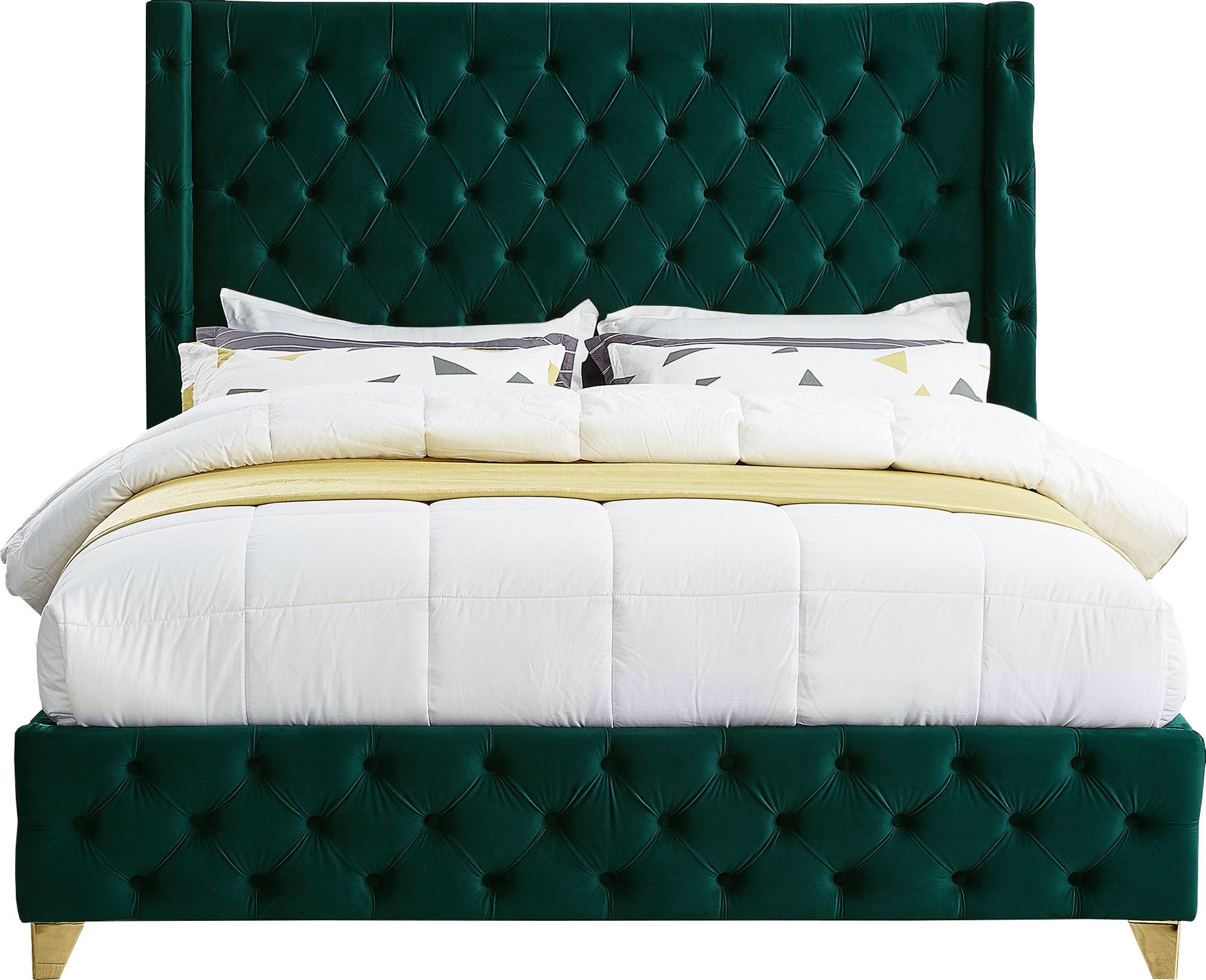 Savan Velvet Bed