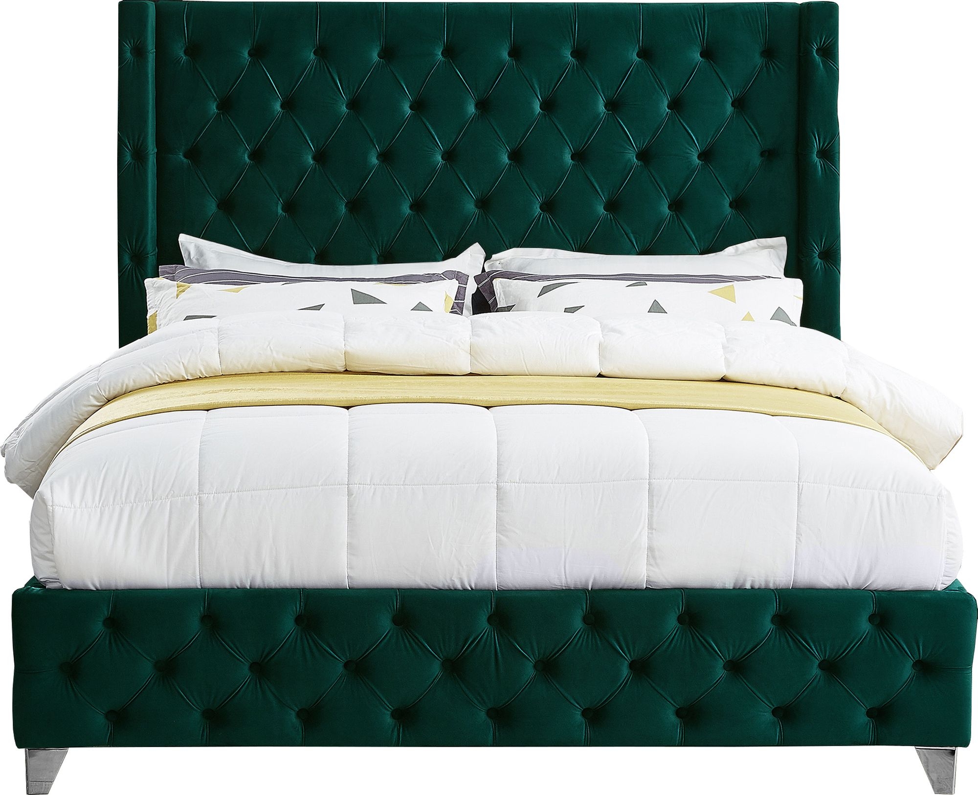 Savan Velvet Bed