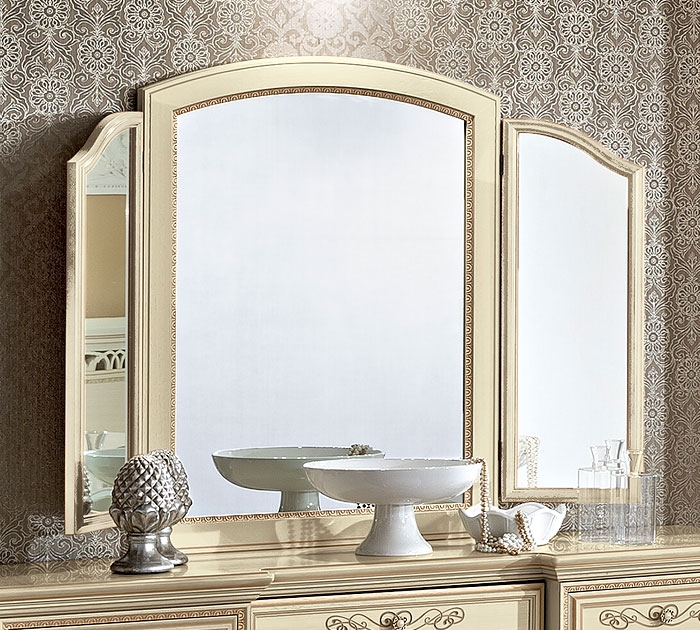 Torriani Wood Vanity Mirror