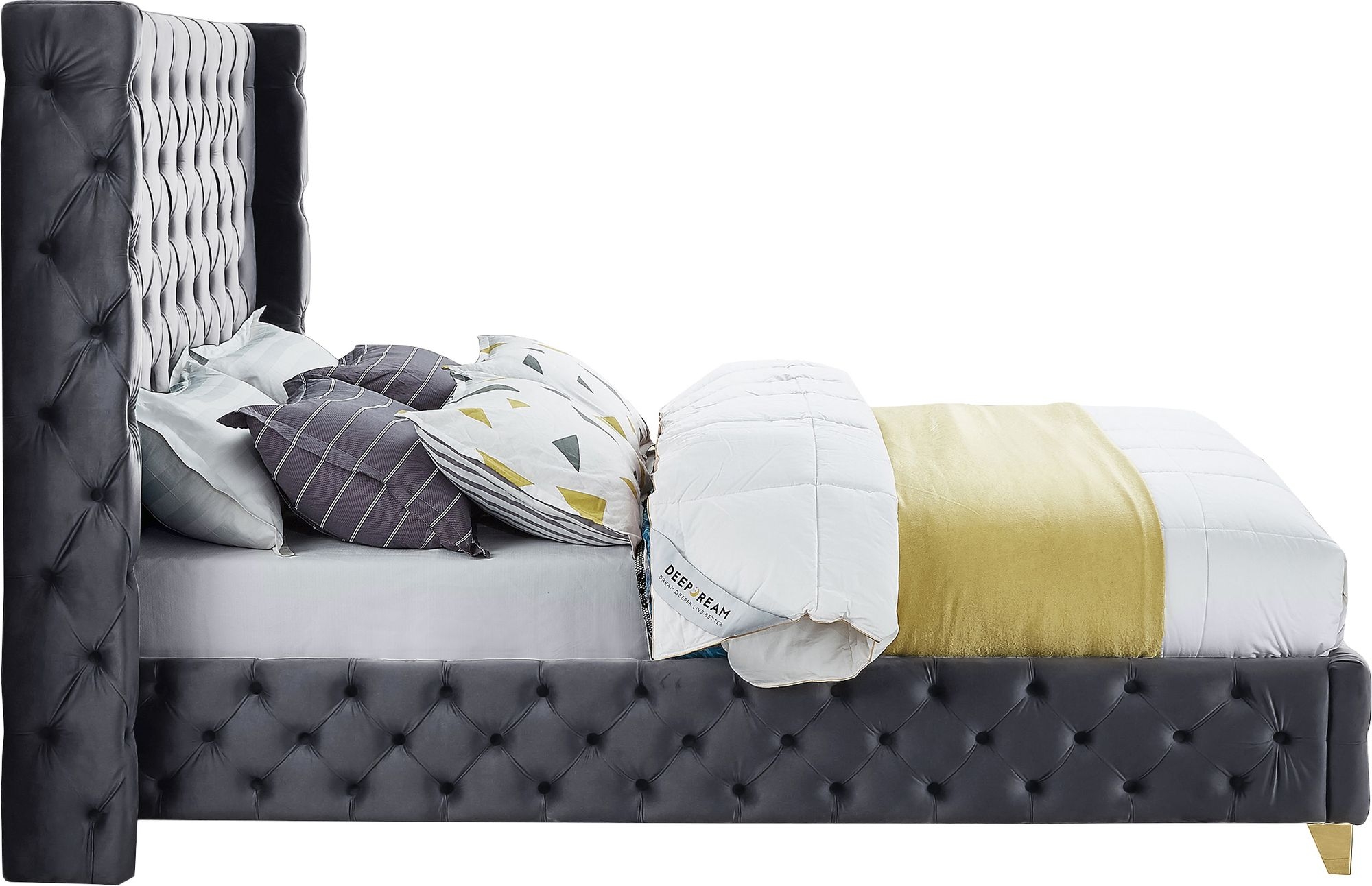 Savan Velvet Bed