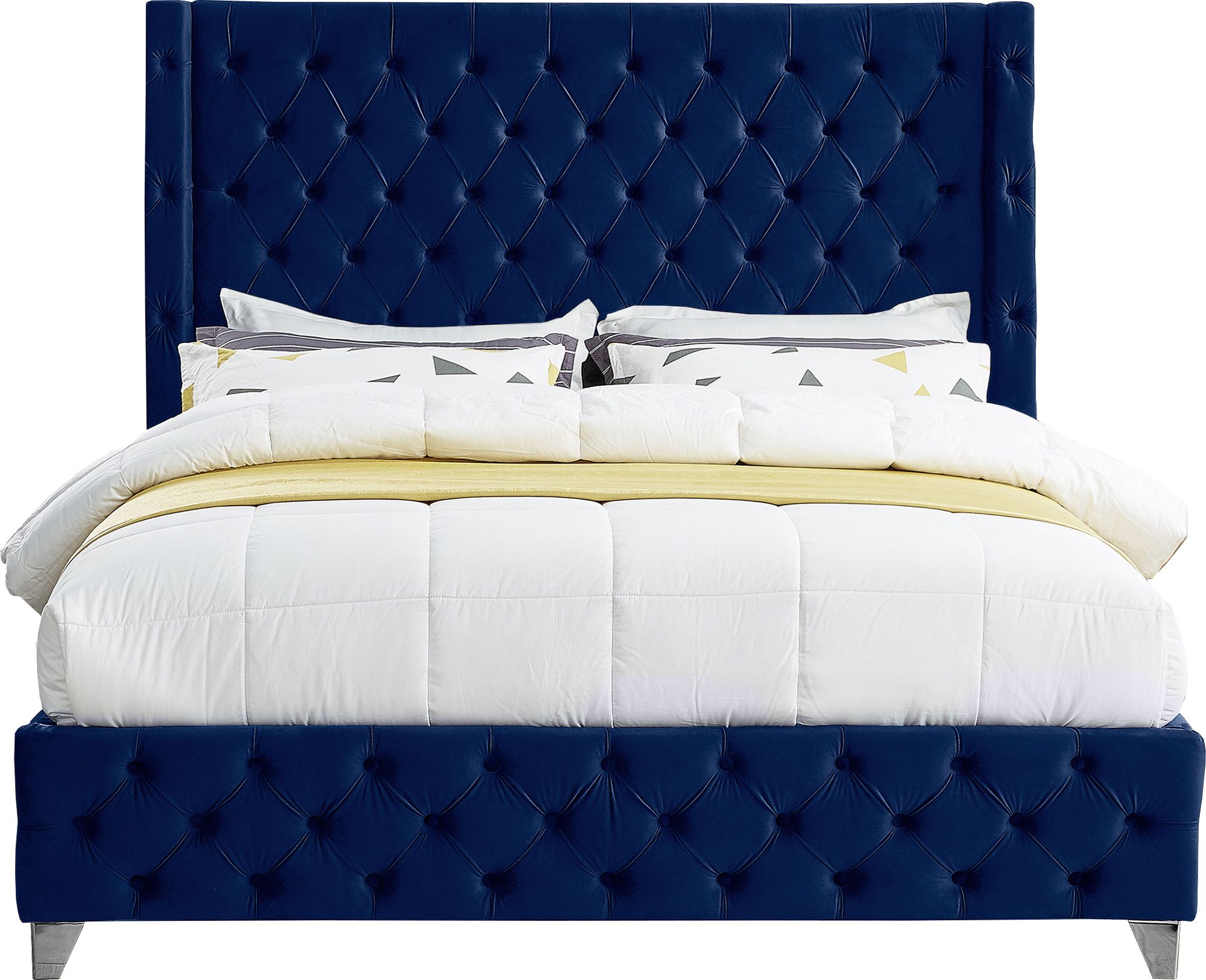Savan Velvet Full Size Bed