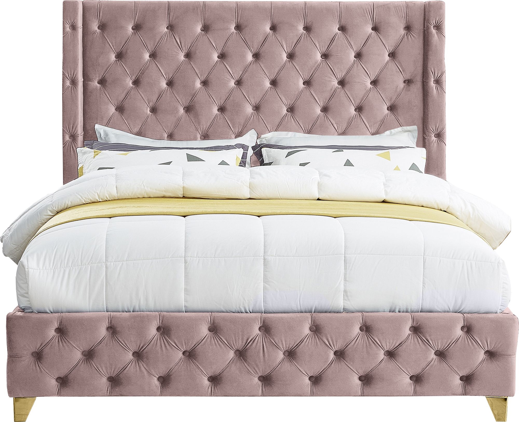 Savan Velvet Bed