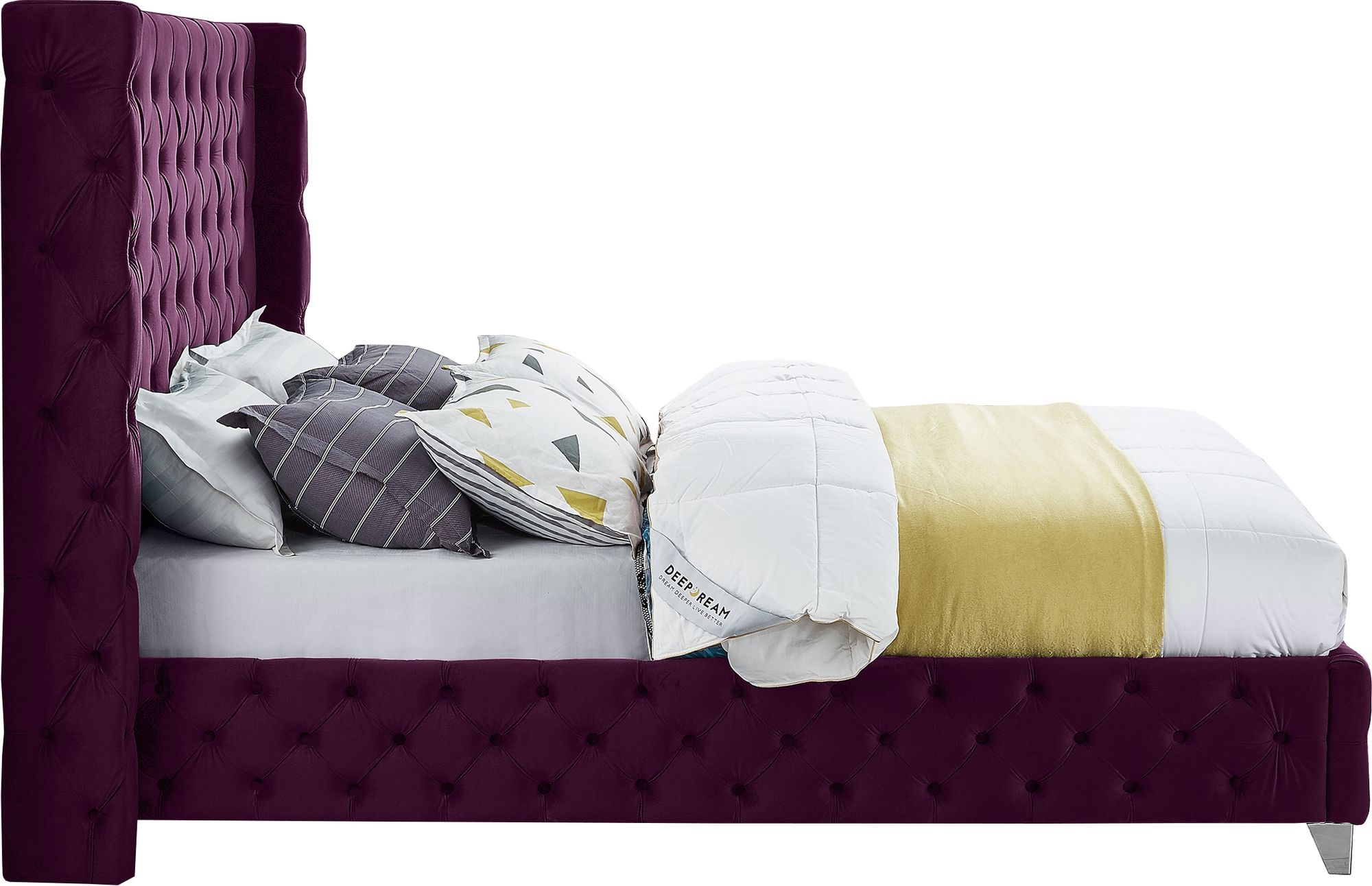 Savan Velvet Bed
