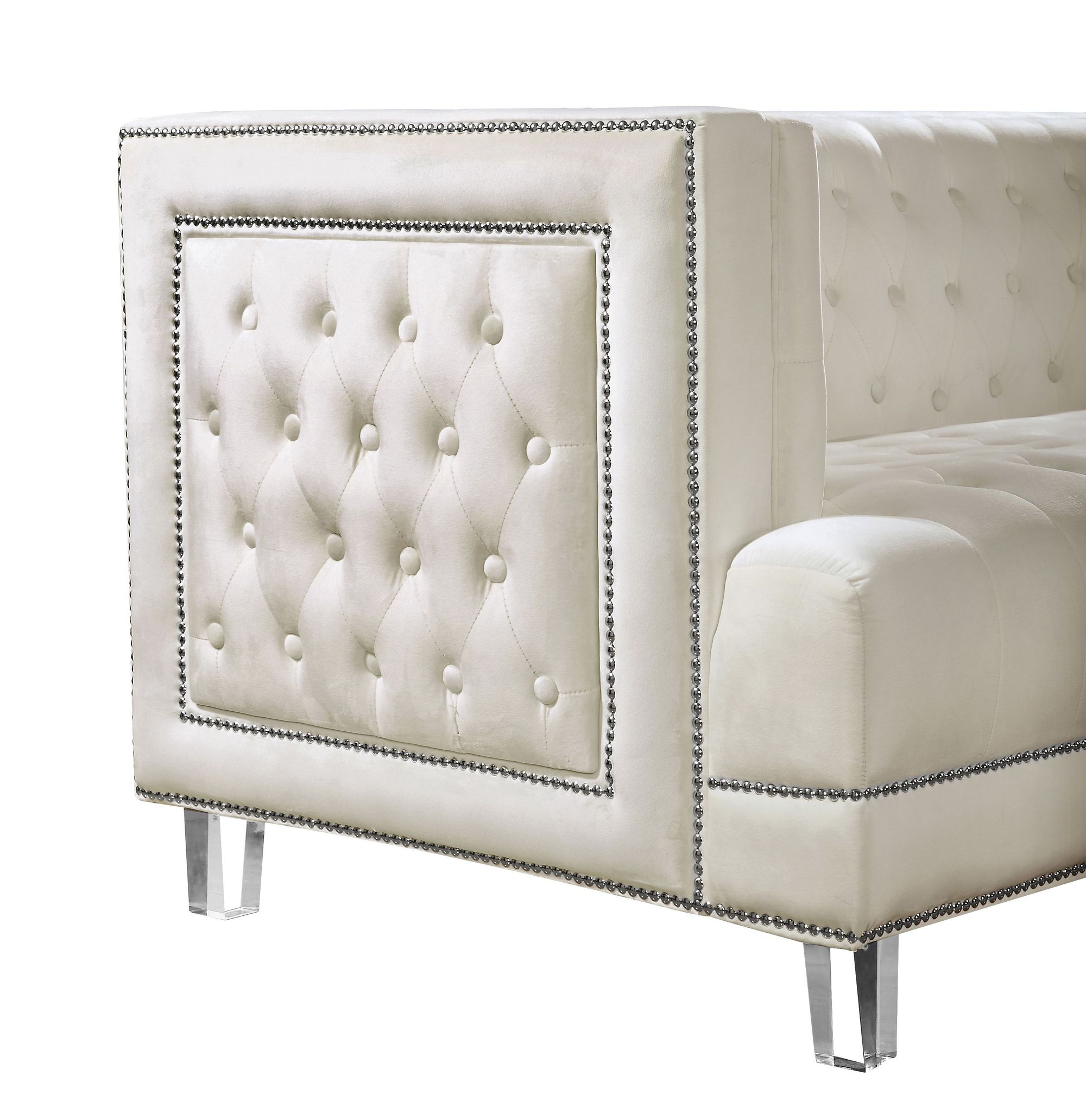 Lucas Velvet Sofa