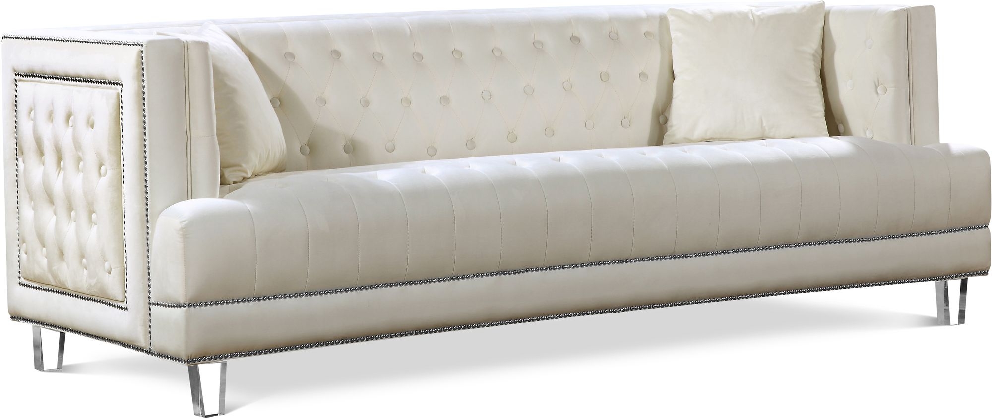 Lucas Velvet Sofa