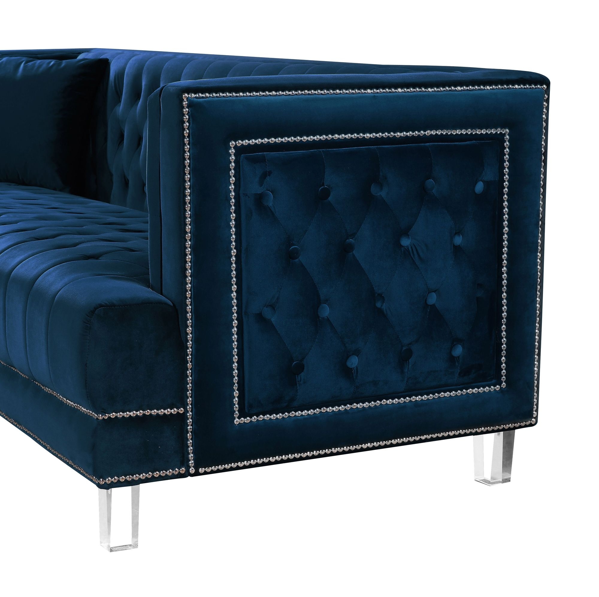 Lucas Velvet Sofa