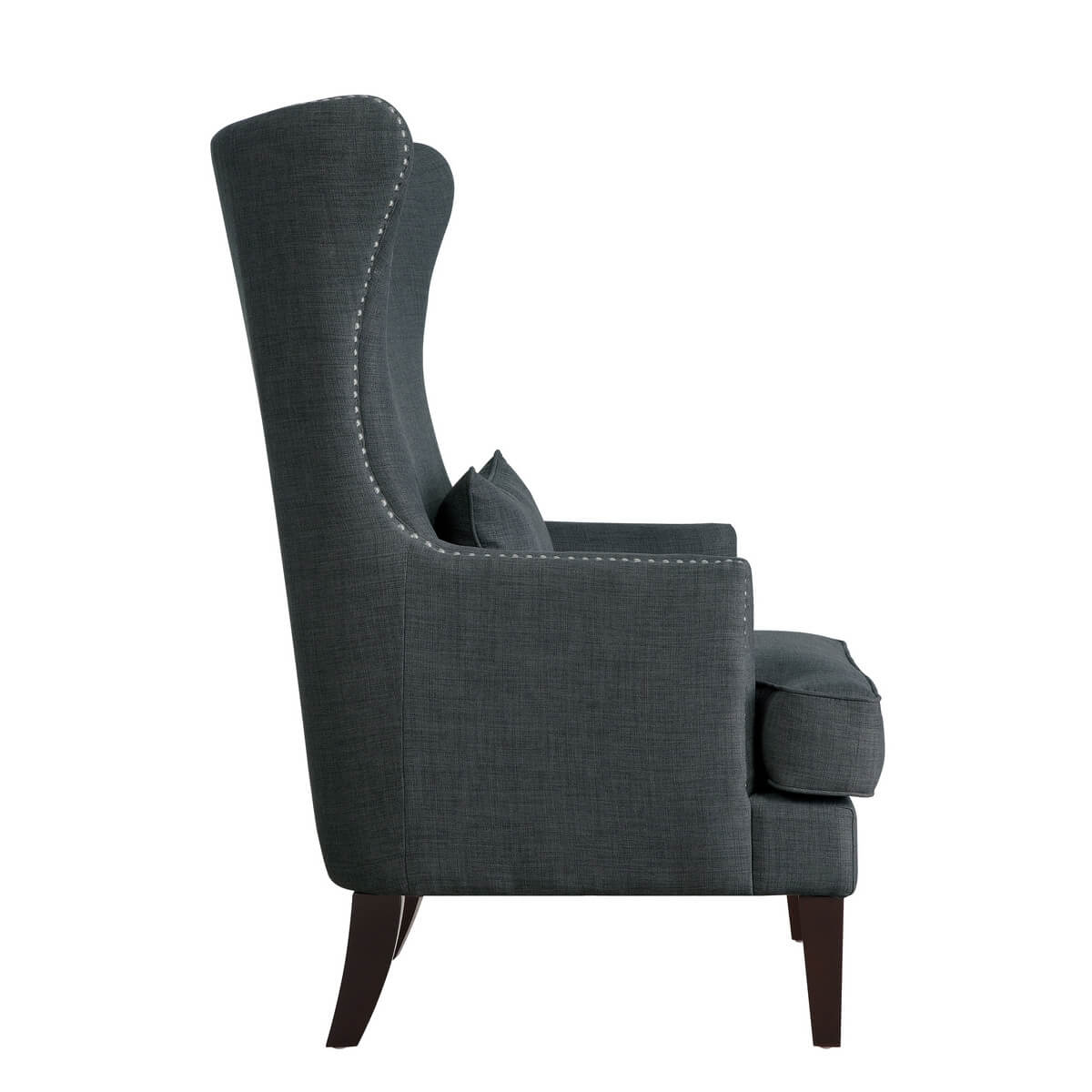 Avina Fabric Accent Chair w/ Kidney Pillow by Homelegance