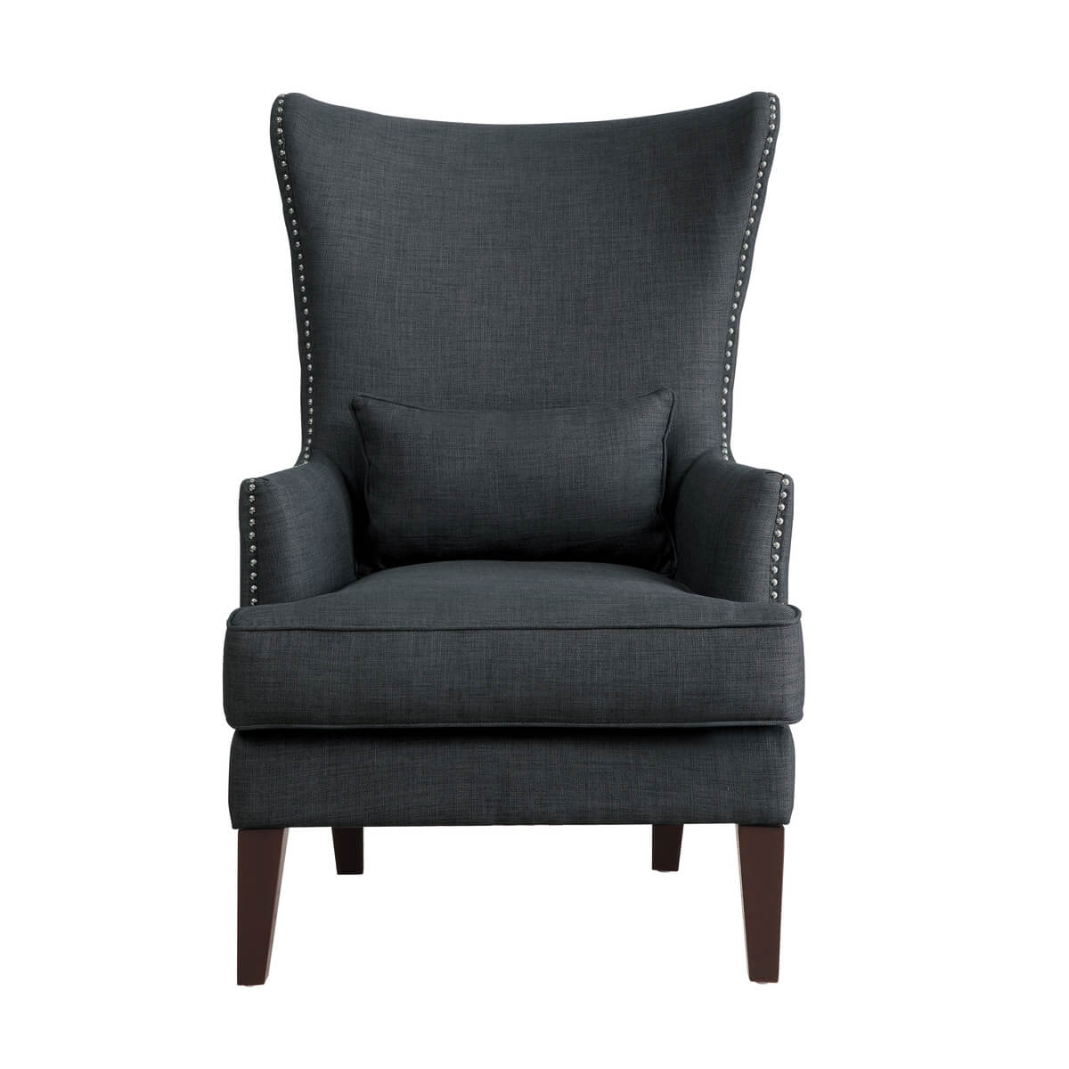 Avina Fabric Accent Chair w/ Kidney Pillow by Homelegance