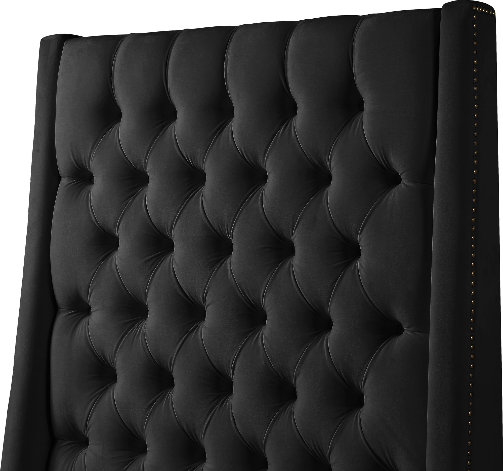 Fritz Velvet Full Size Bed