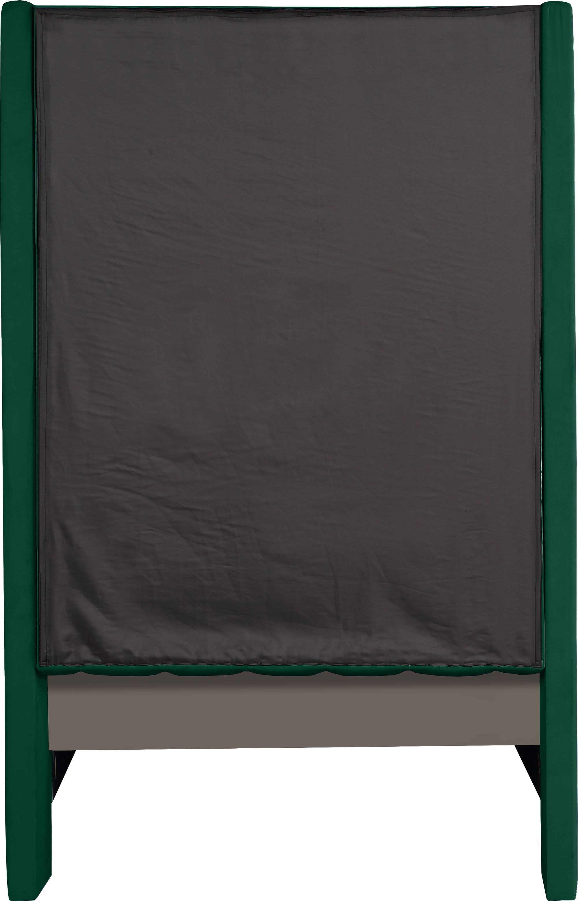 Fritz Velvet Twin Size Bed