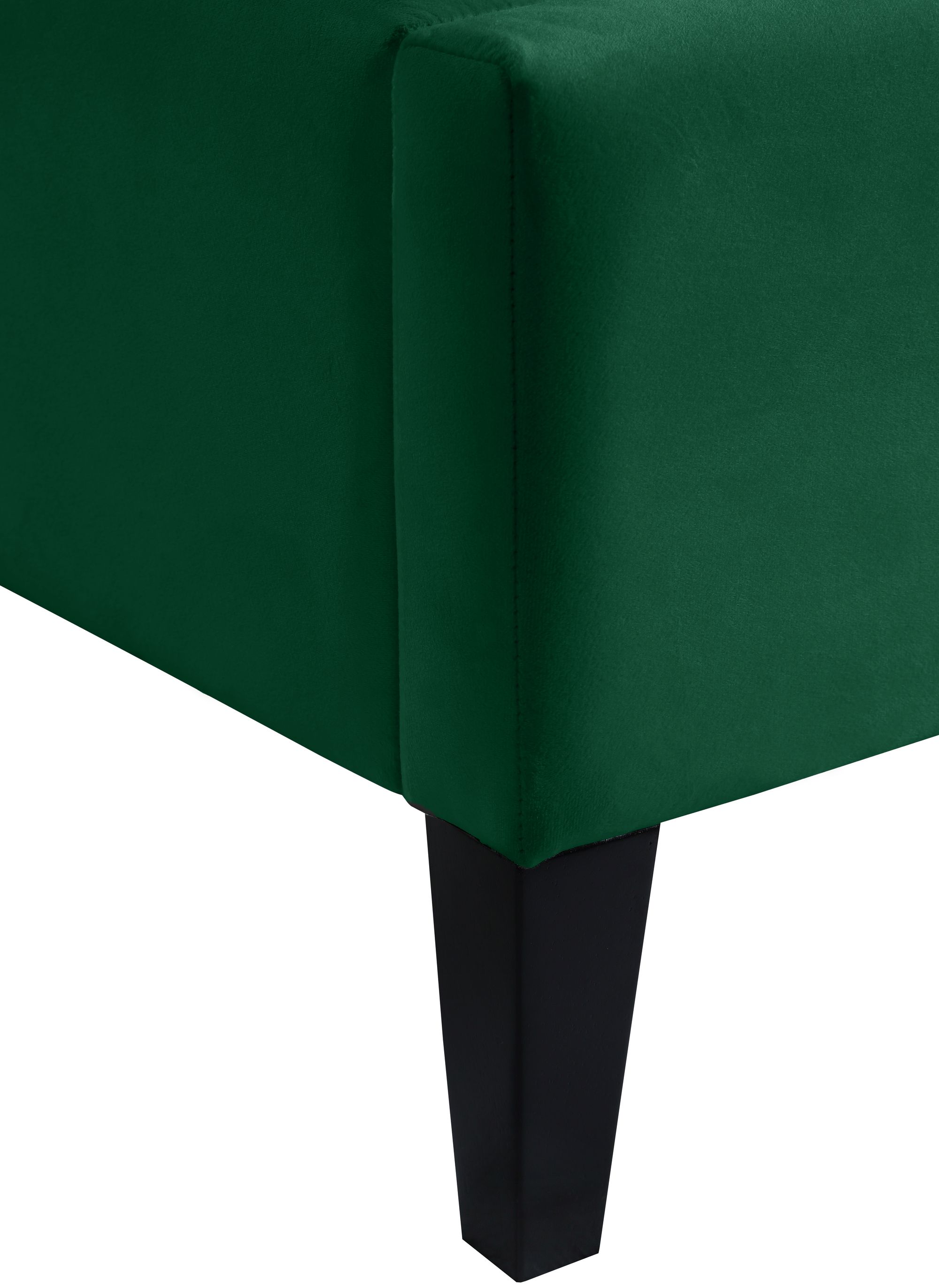 Fritz Velvet Twin Size Bed