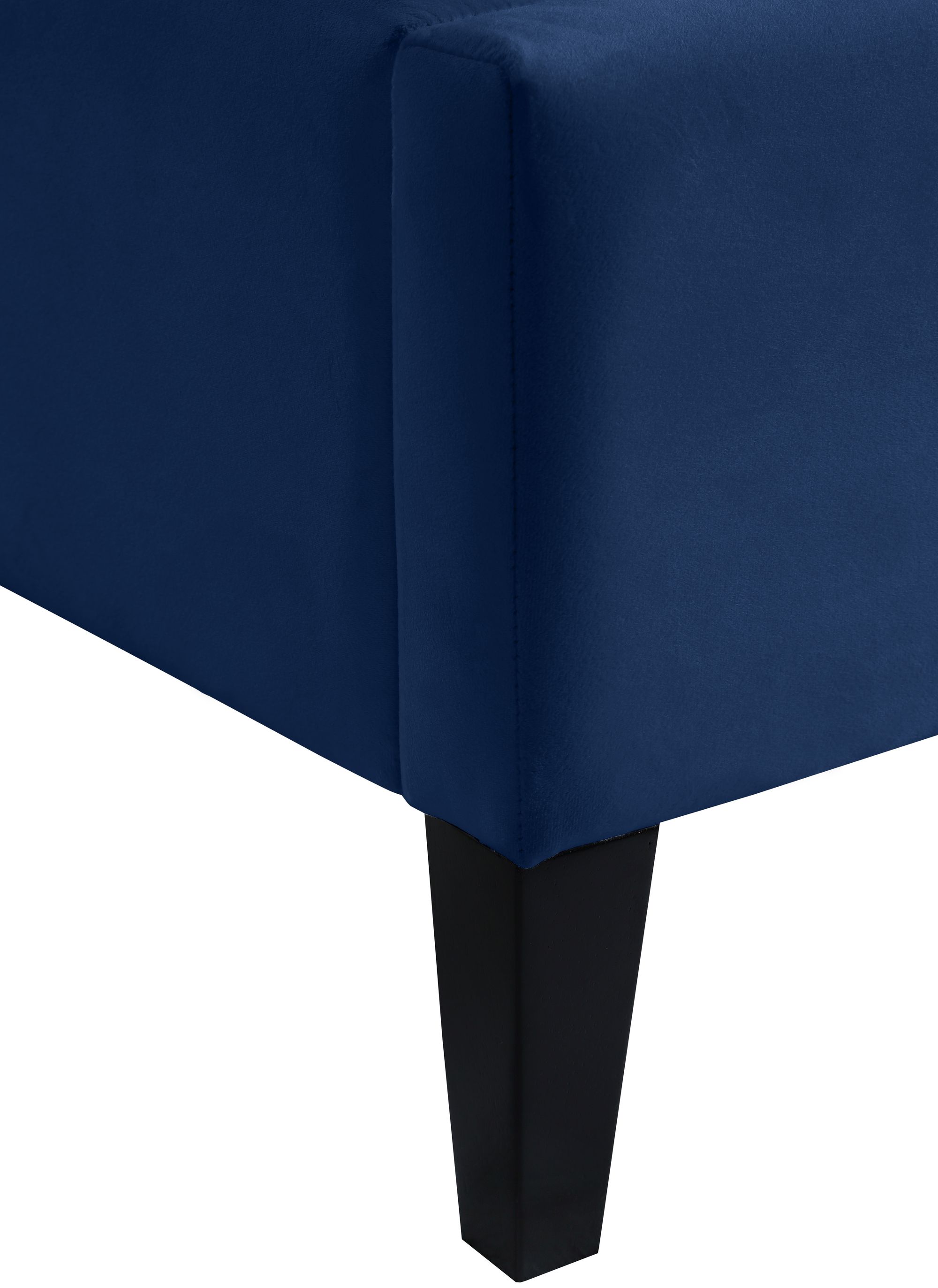 Fritz Velvet Twin Size Bed