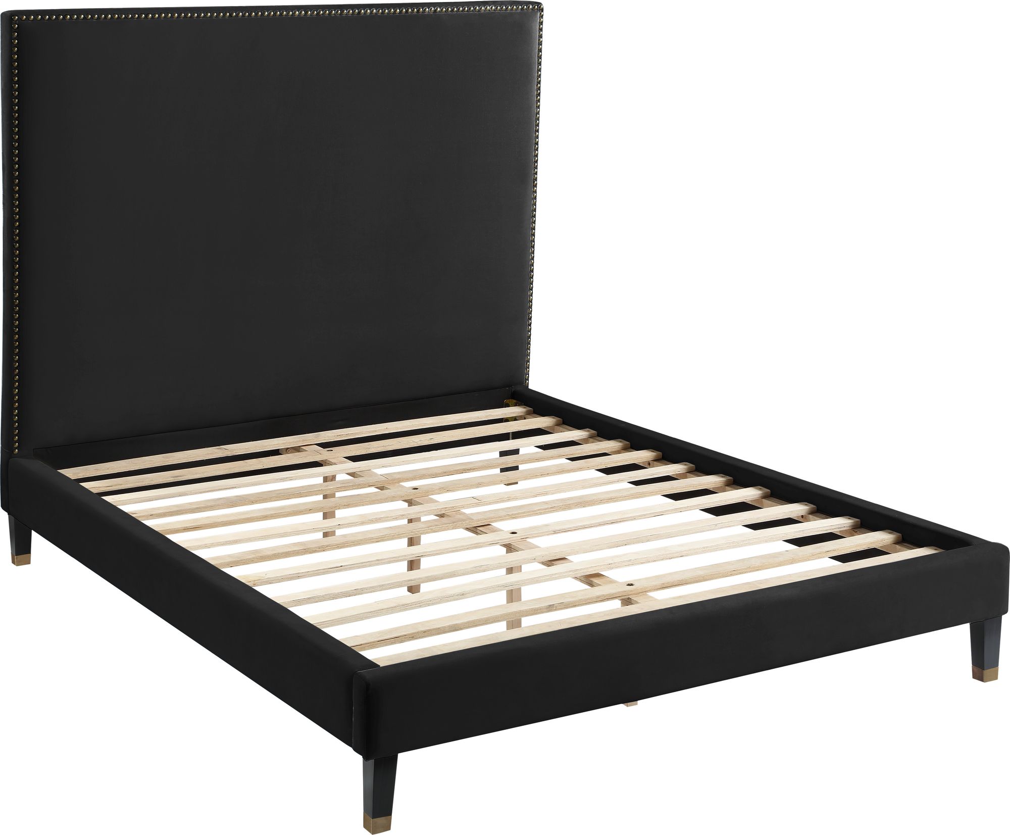 Harlie Velvet Full Size Bed