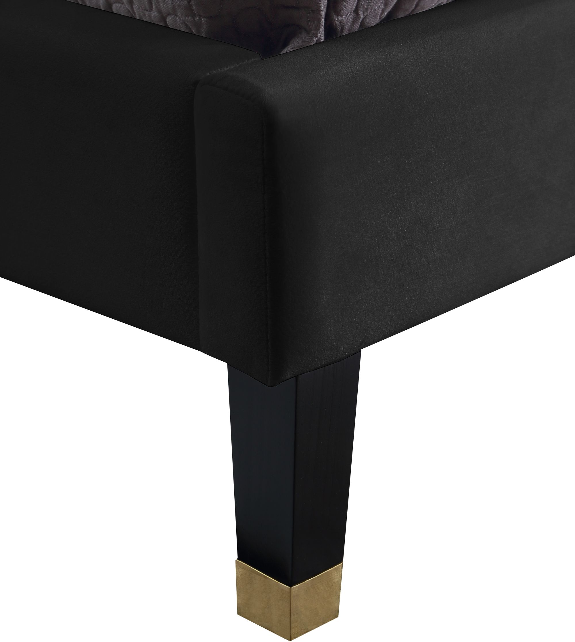 Harlie Velvet King Size Bed