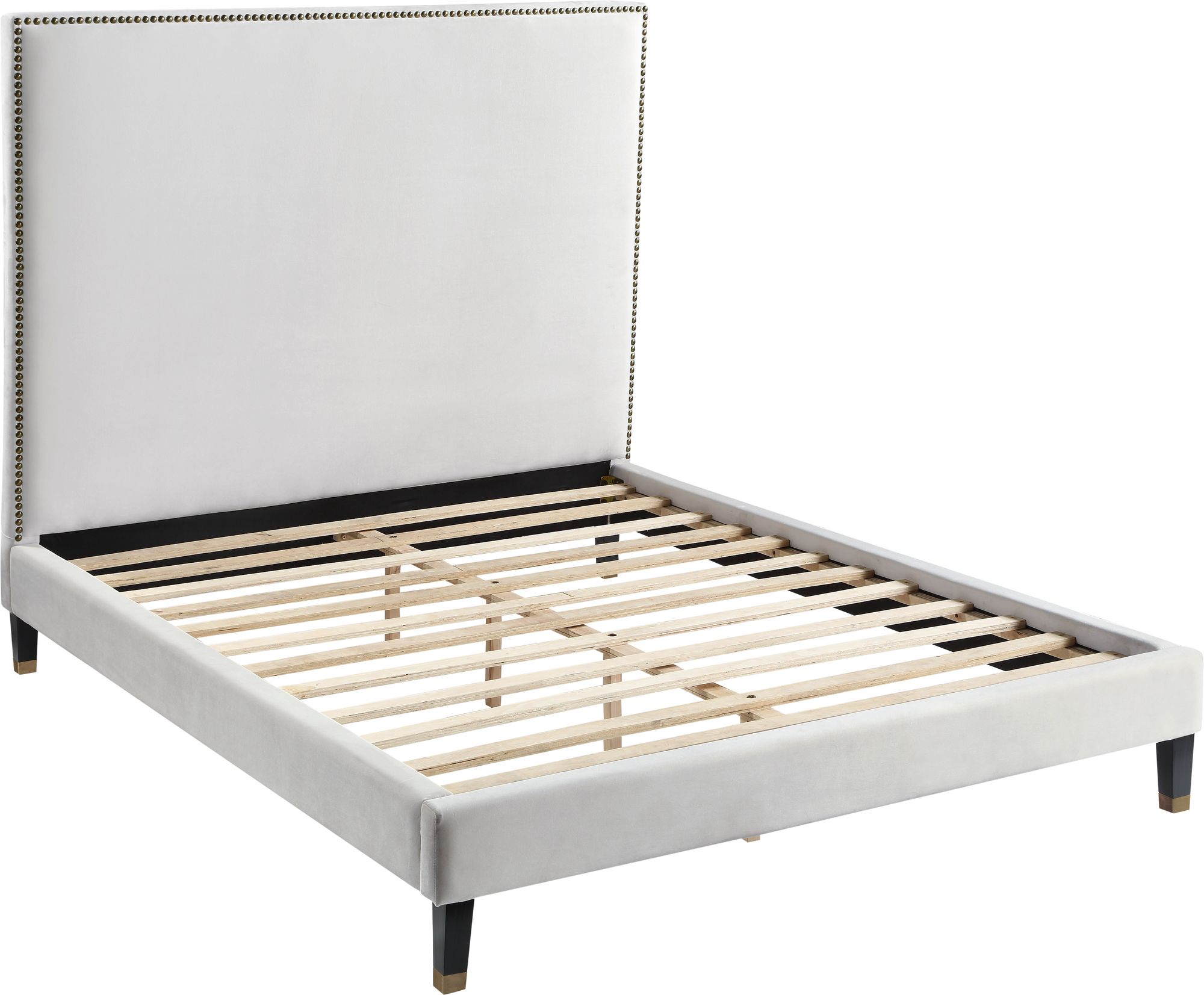 Harlie Velvet Full Size Bed