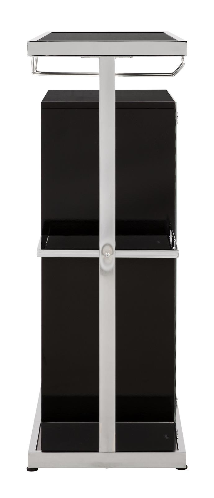 Zinnia Acrylic/ Steel 2-tier Bar Unit