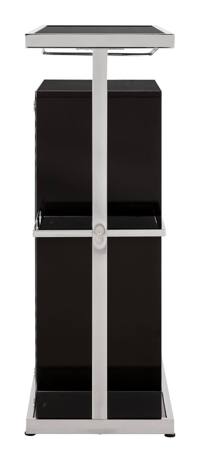 Zinnia Acrylic/ Steel 2-tier Bar Unit