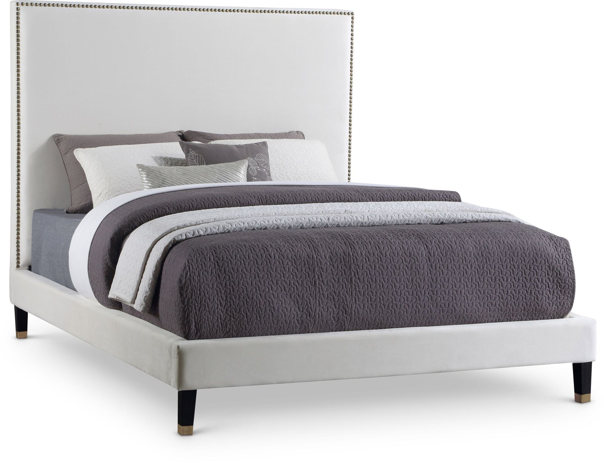 Harlie Velvet Bed