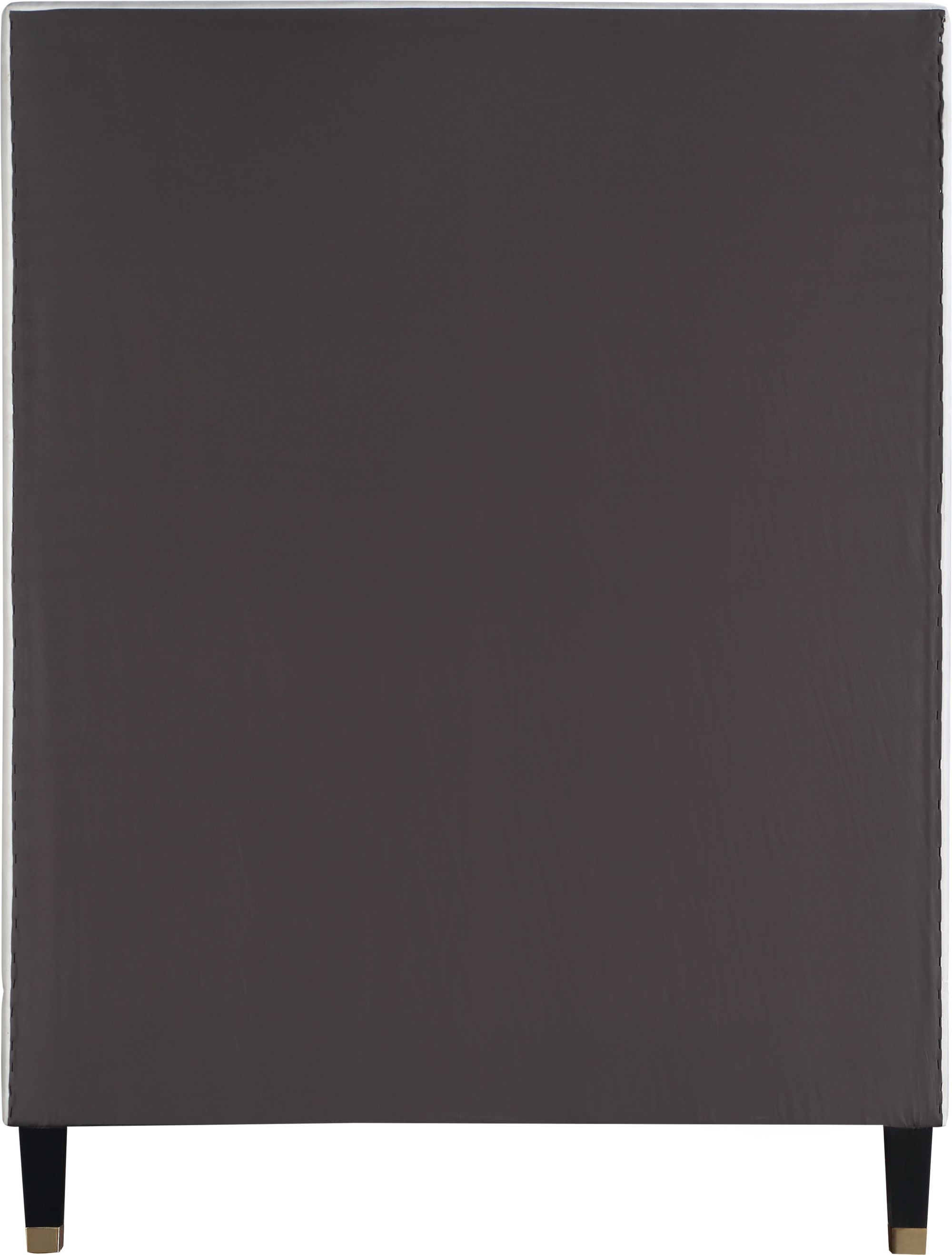 Harlie Velvet Twin Size Bed