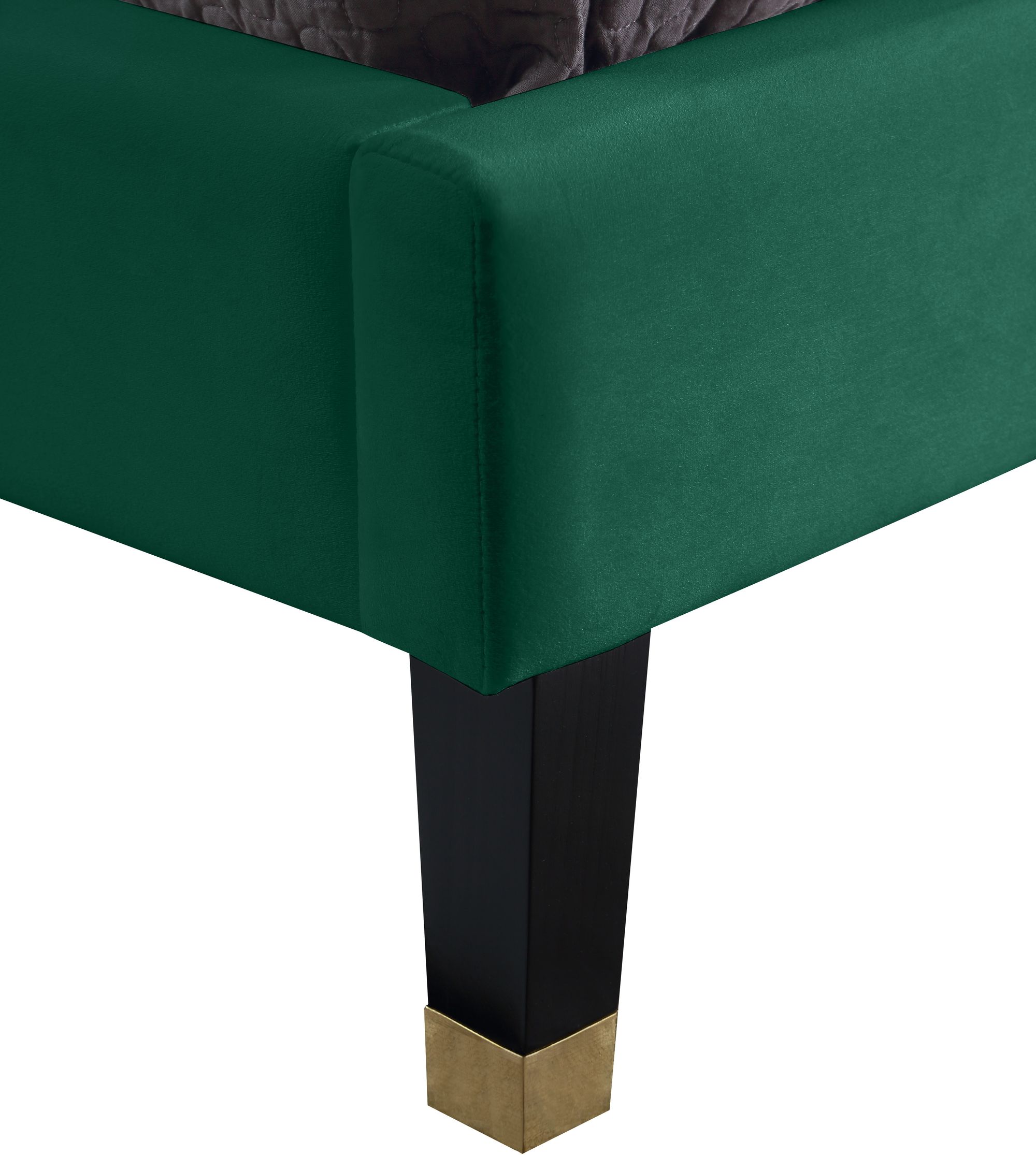 Harlie Velvet Twin Size Bed