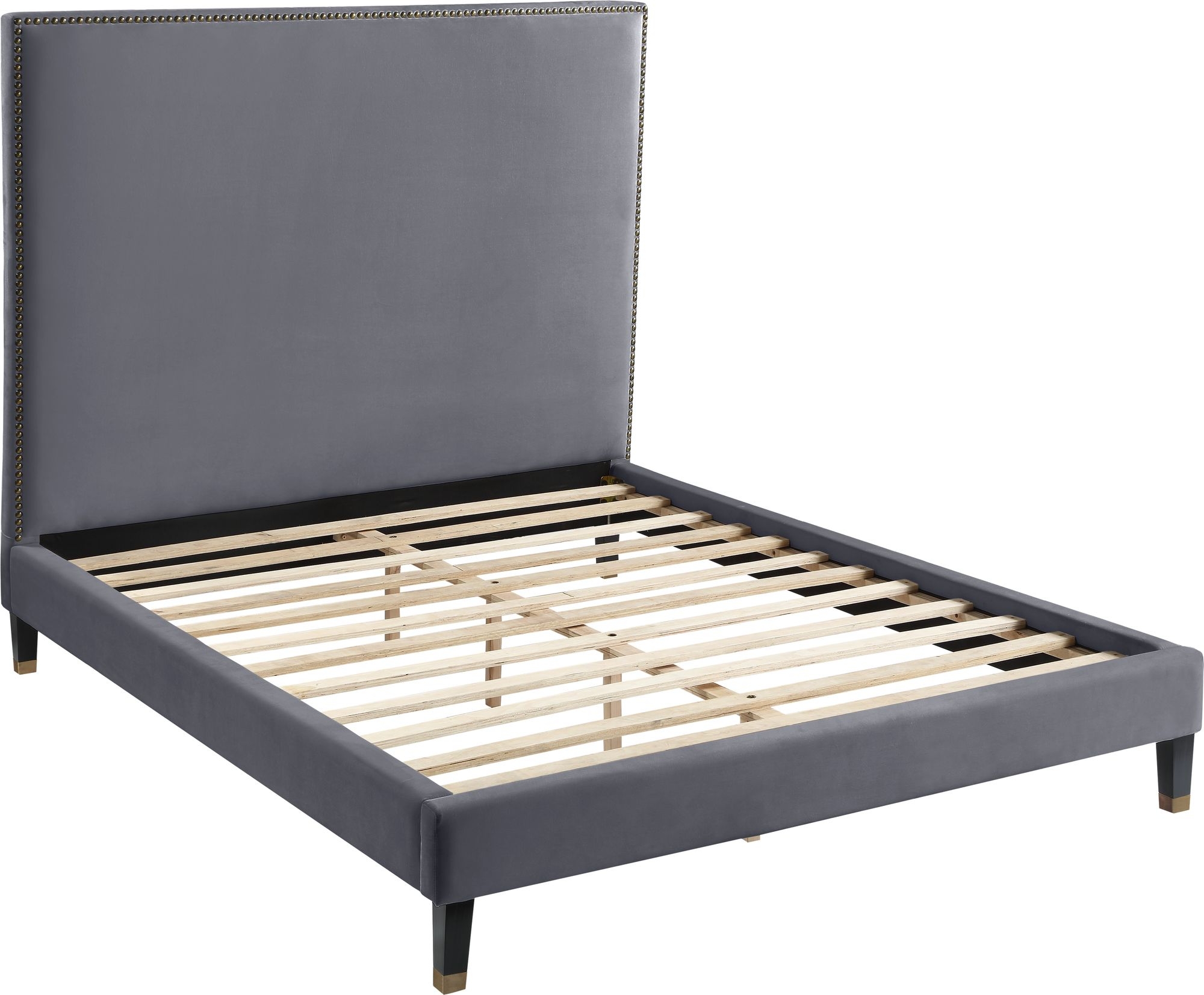 Harlie Velvet Bed