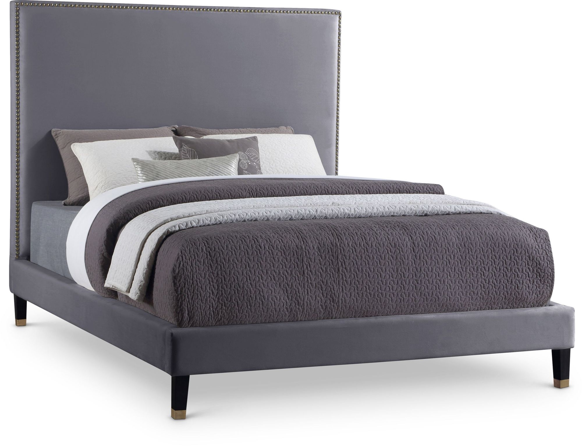 Harlie Velvet Bed
