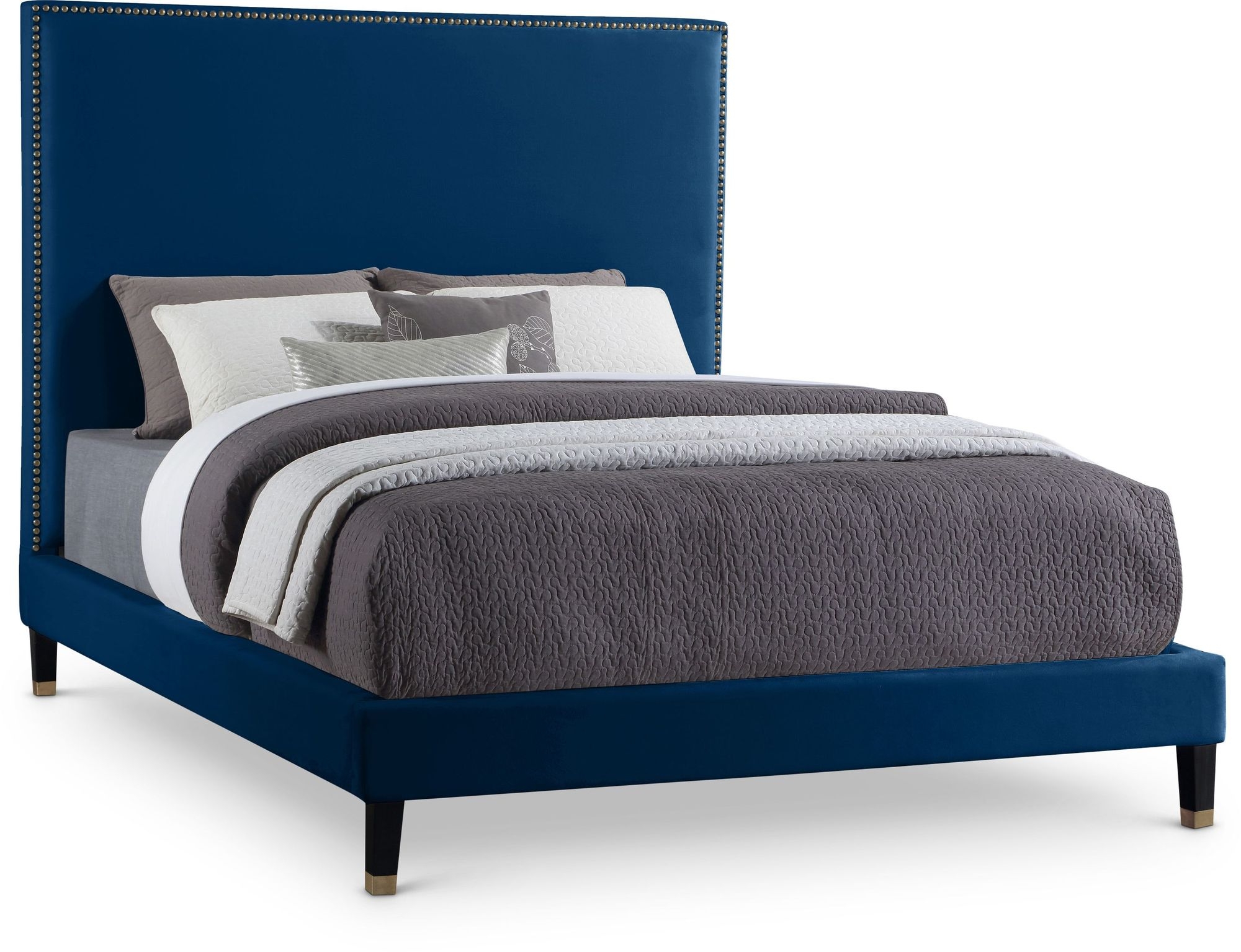 Harlie Velvet Bed