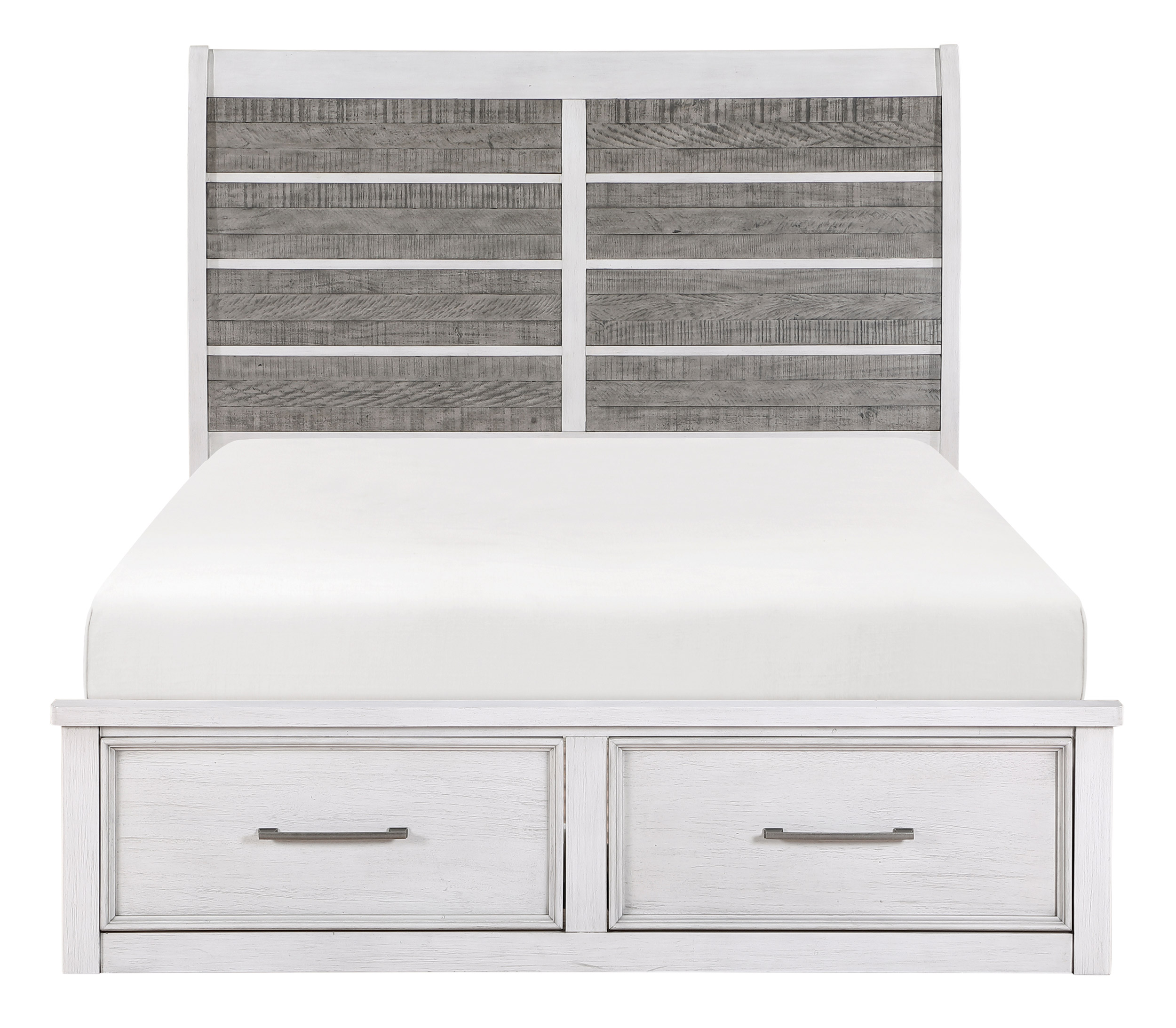 Ambrose Wood/Wood Veneer California King Storage Platform Bed