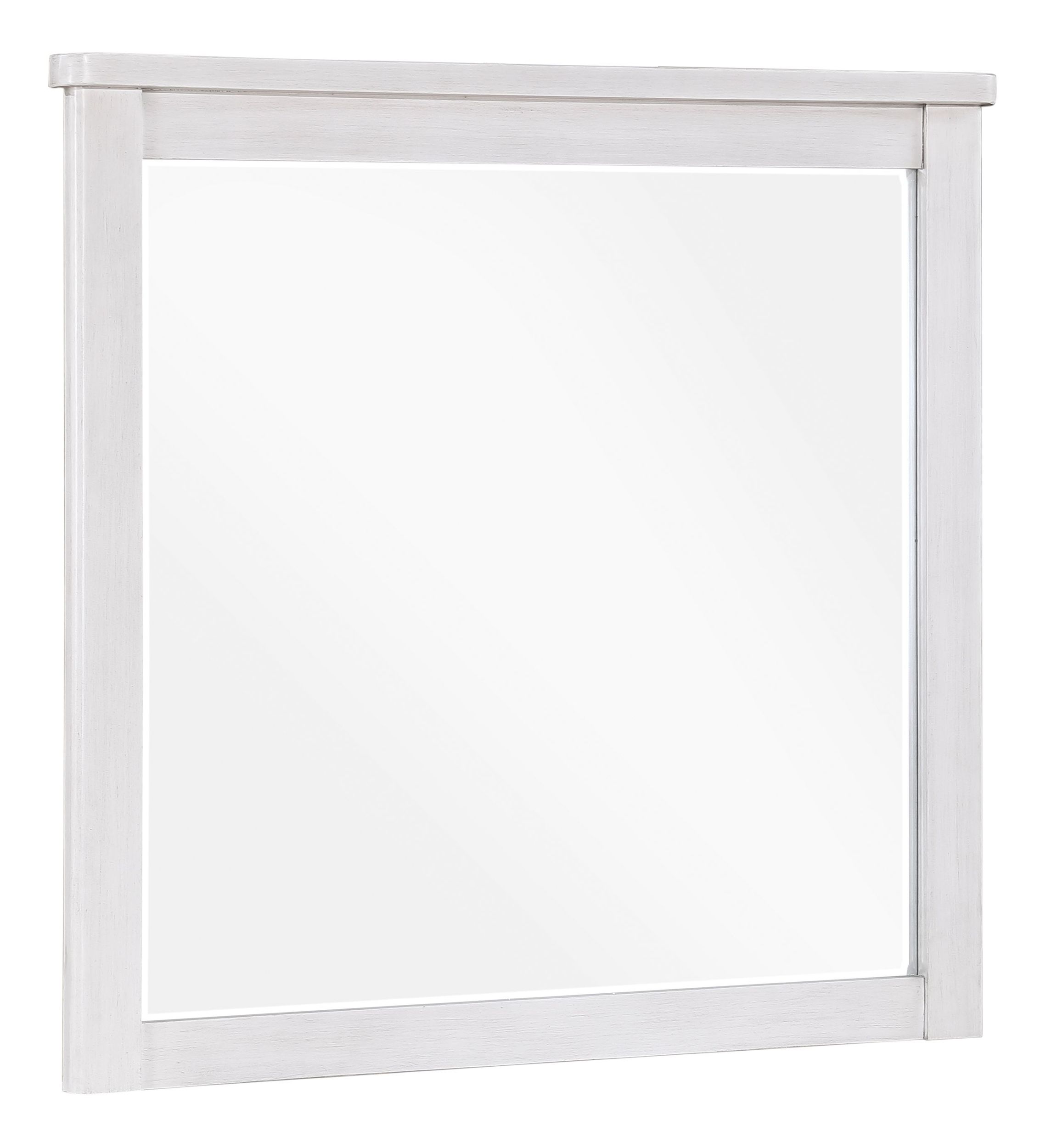 Ambrose Square Wood/Wood Veneer Mirror