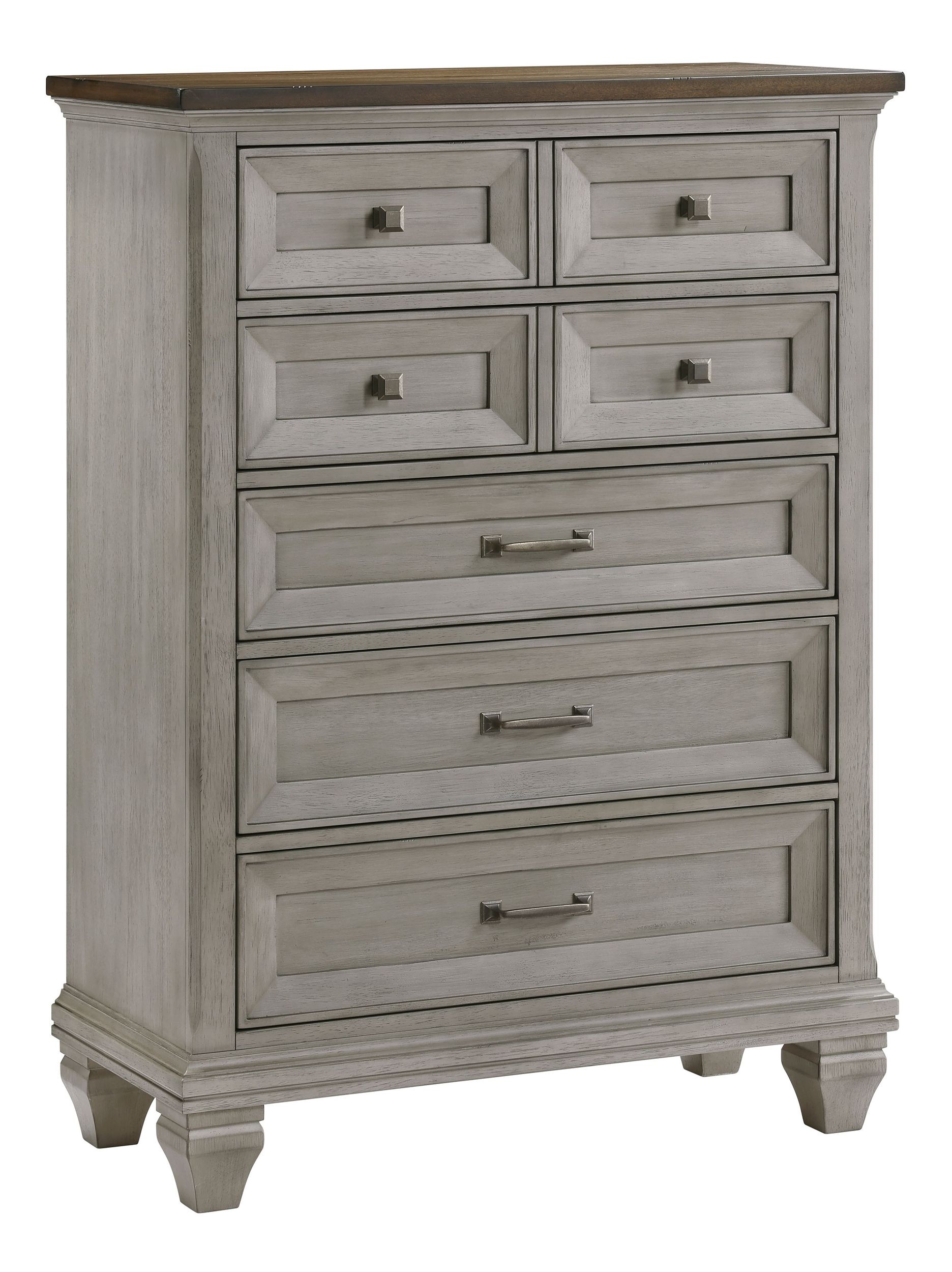 Renton Wood 5-Drawer Chest