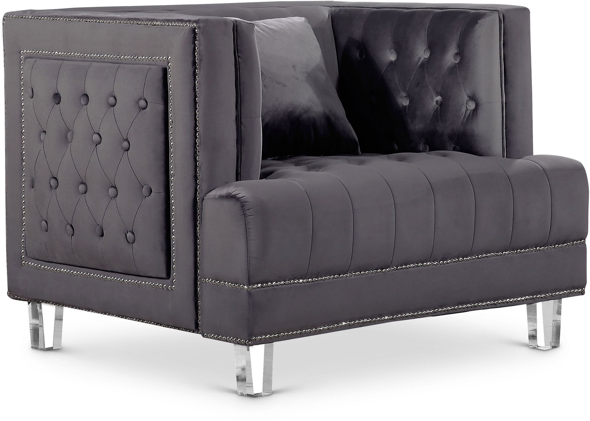 Lucas Velvet Chair