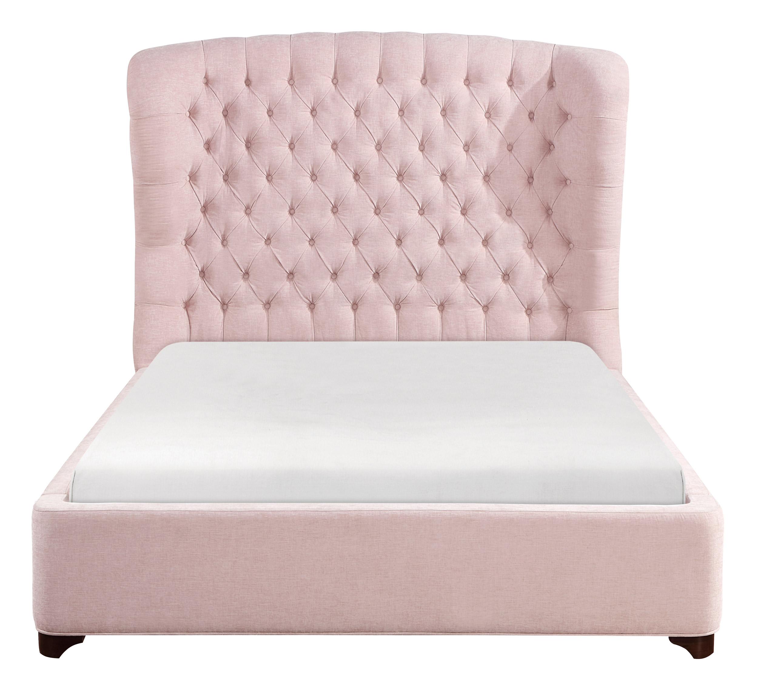 Cameo Chenille Queen Panel Bed